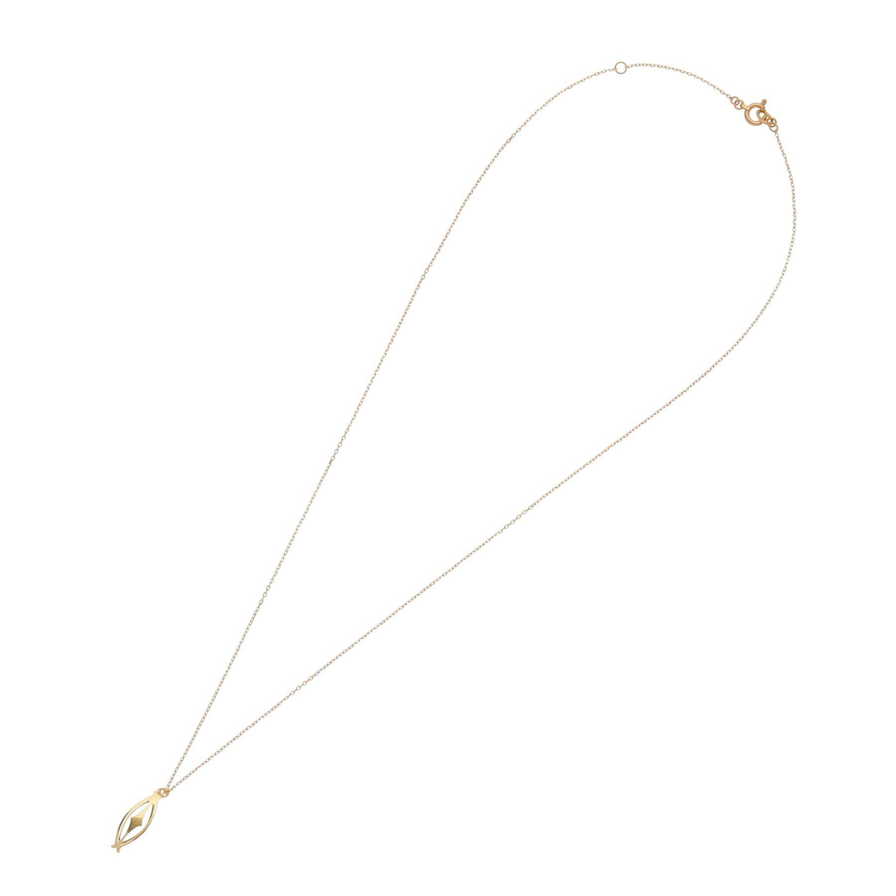 COCOSHNIK「K10立体透かしマーキース ネックレス」|ネックレス|