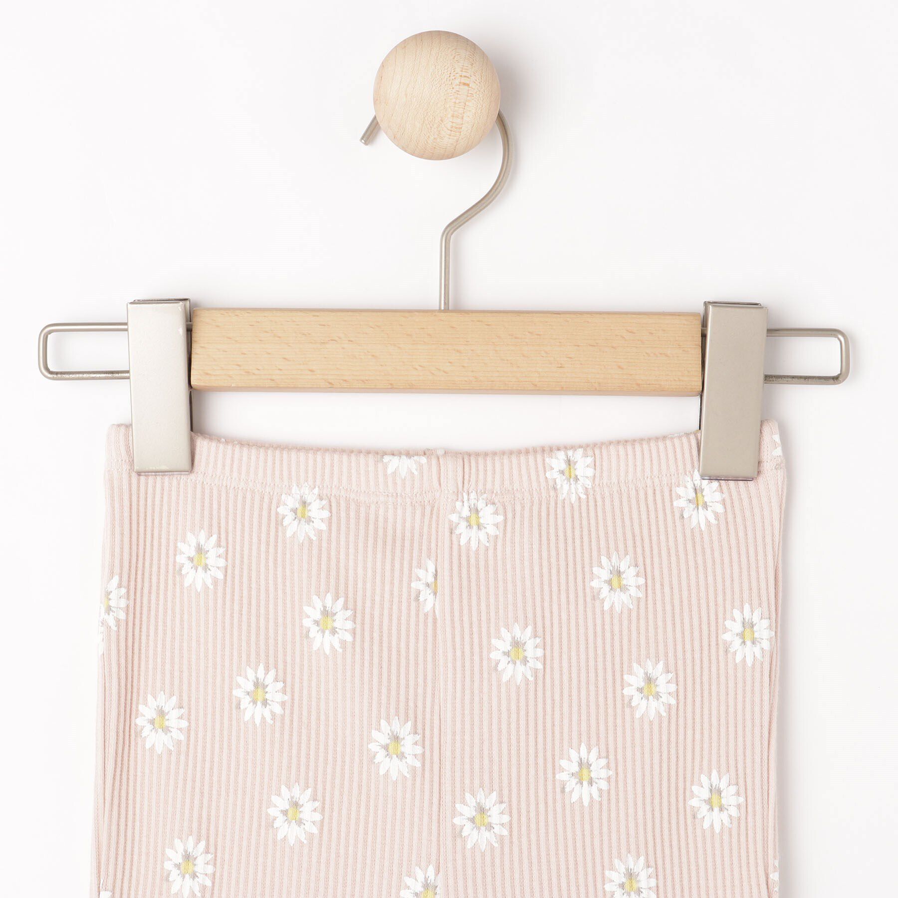 SHOO･LA･RUE「【100-120cm】フラワープリントフレアリブレギンス」|その他|