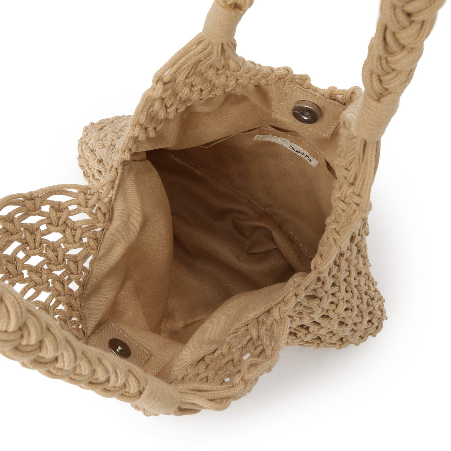 SHOO･LA･RUE「マクラメトートバッグ」|トートバッグ|