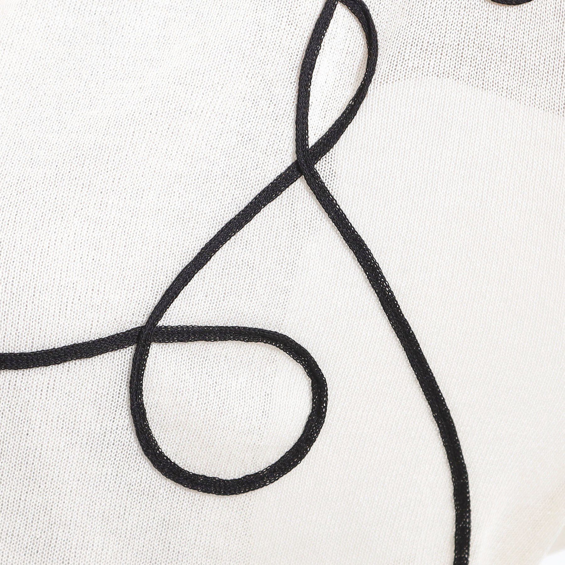 SHOO･LA･RUE「ニュアンスデザインがこなれ見え 刺繍デザイン シアーカーディガン」|カーディガン|