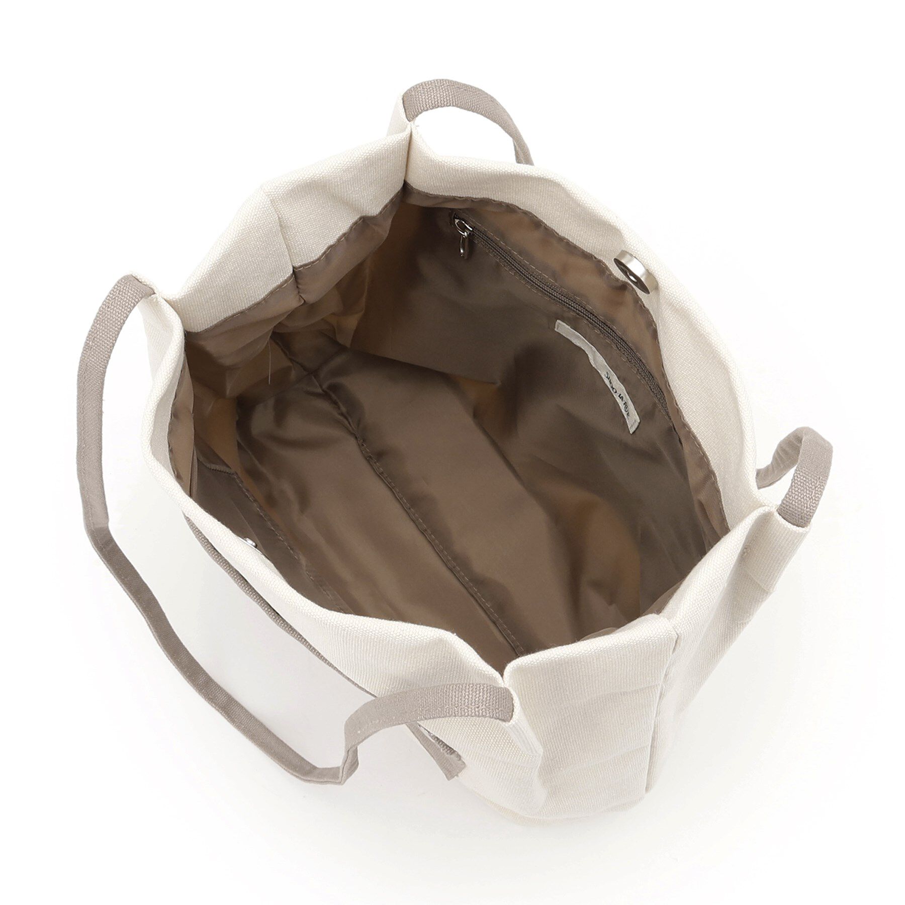 SHOO･LA･RUE「シンプルだから使いやすい つまみハンドル帆布トートバッグ」|トートバッグ|