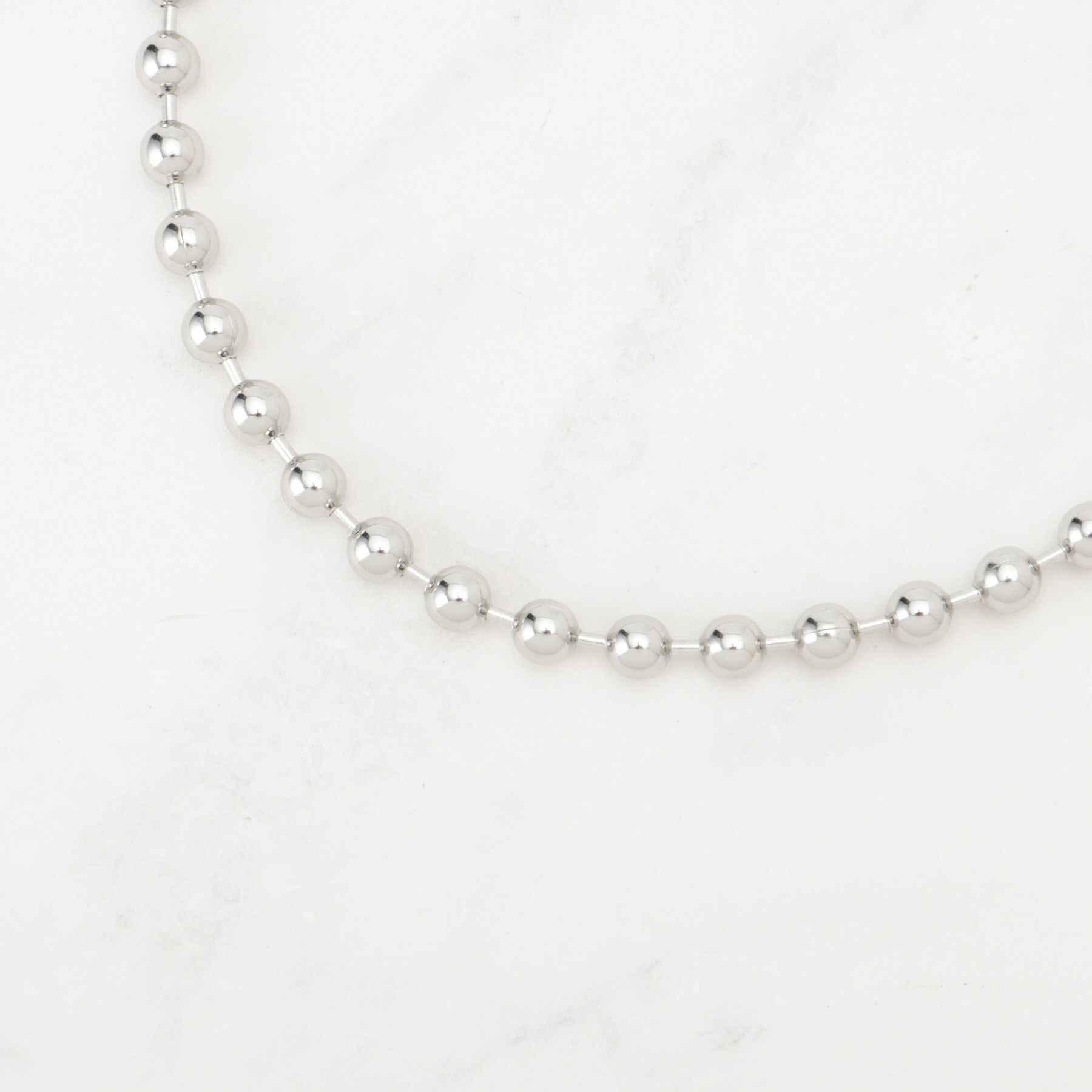 SHOO･LA･RUE「ボールチェーンネックレス」|ネックレス|