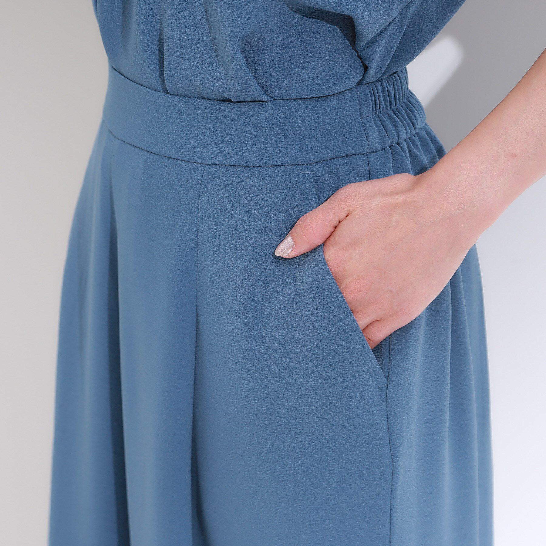 SHOO･LA･RUE「【セットアップ可】下半身カバーにも タックスカーチョ」|その他|