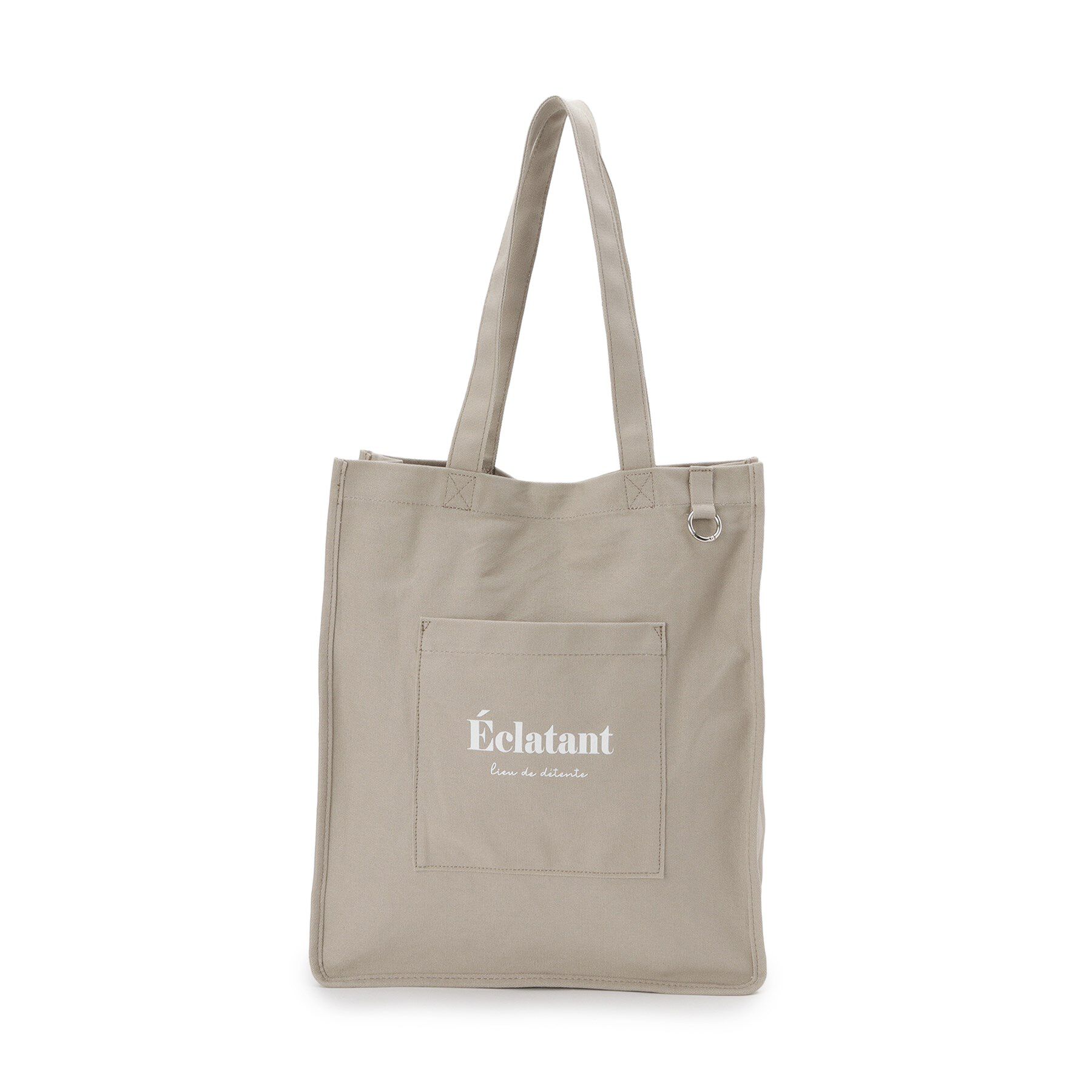 SHOO･LA･RUE「【ラッキーカラー/推し活にも】うちわも入るキャンバストートバッグ」|トートバッグ|