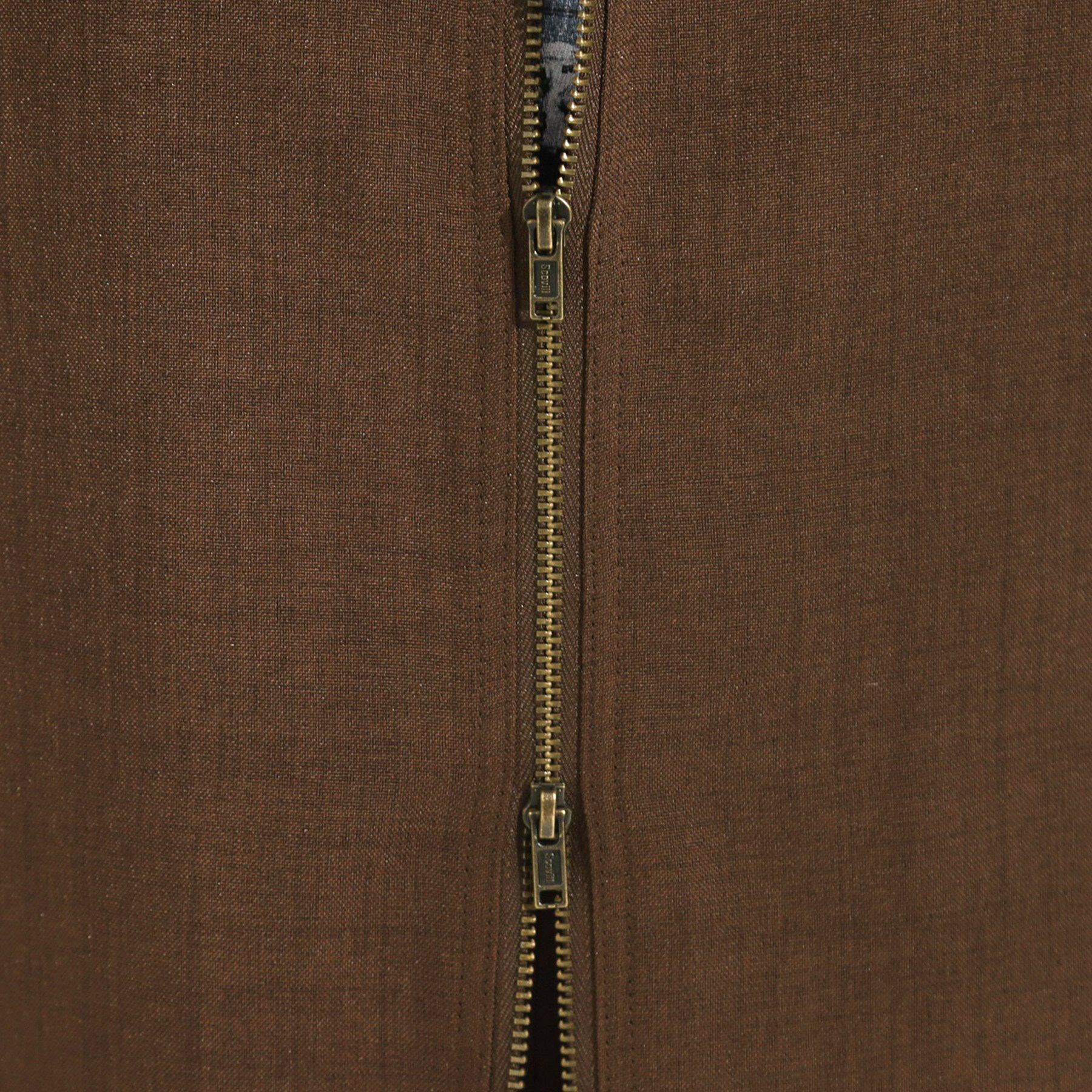 SHOO･LA･RUE「【セットアップ可】さらりと軽やかに ダブルジップ麻調ジレ」|ベスト・ジレ|