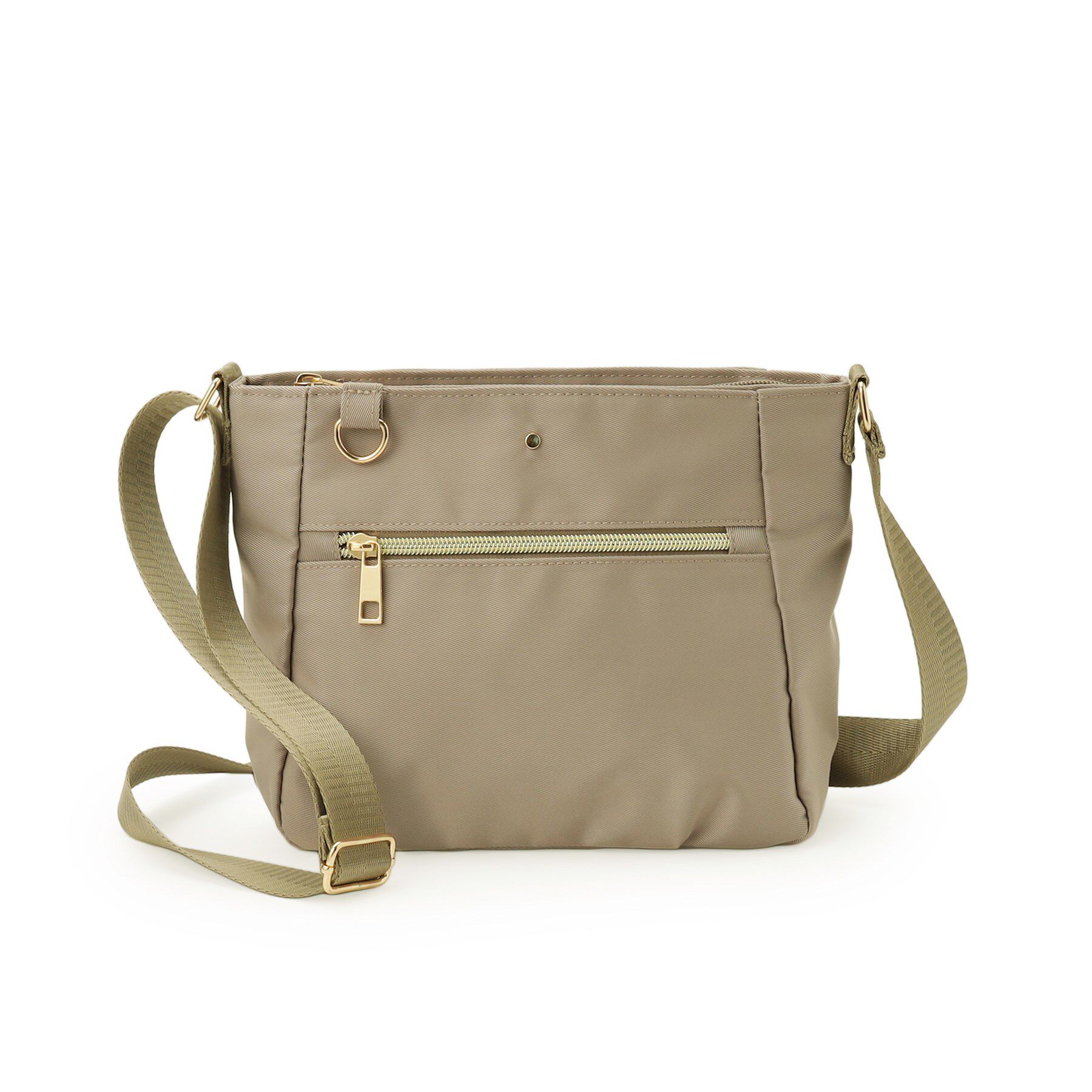 SHOO･LA･RUE「【撥水】フロントファスナーポケットショルダー」|ショルダー・メッセンジャー|