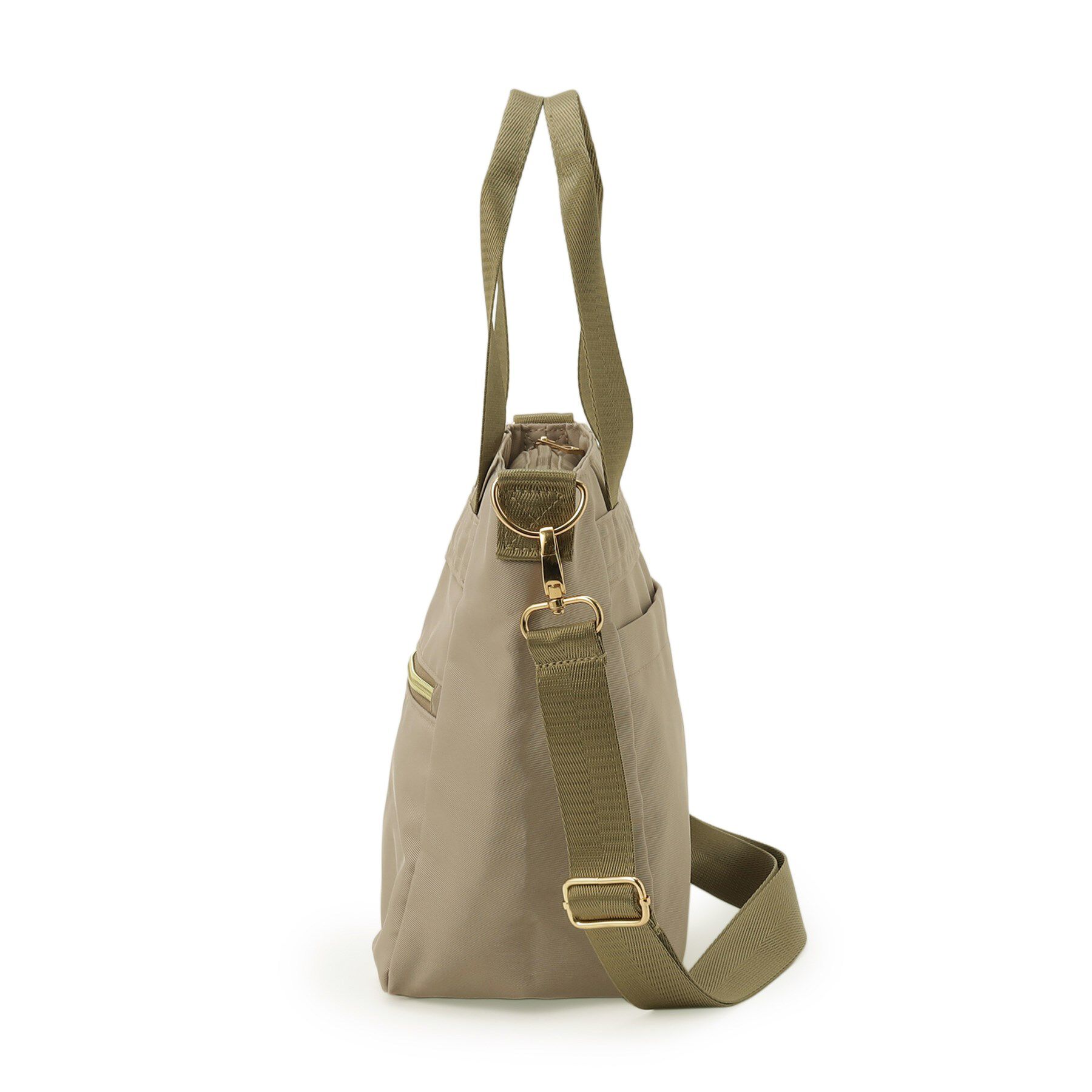 SHOO･LA･RUE「【撥水】フロントファスナーポケットトートバッグ【2WAY】」|トートバッグ|