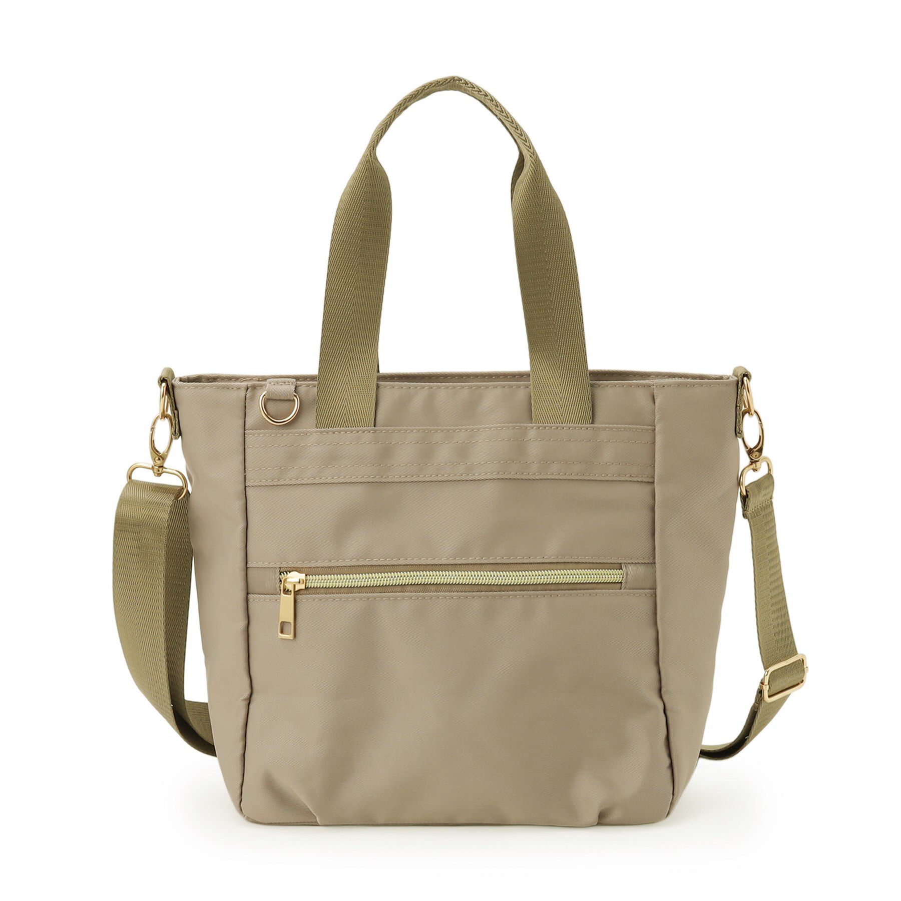 SHOO･LA･RUE「【撥水】フロントファスナーポケットトートバッグ【2WAY】」|トートバッグ|