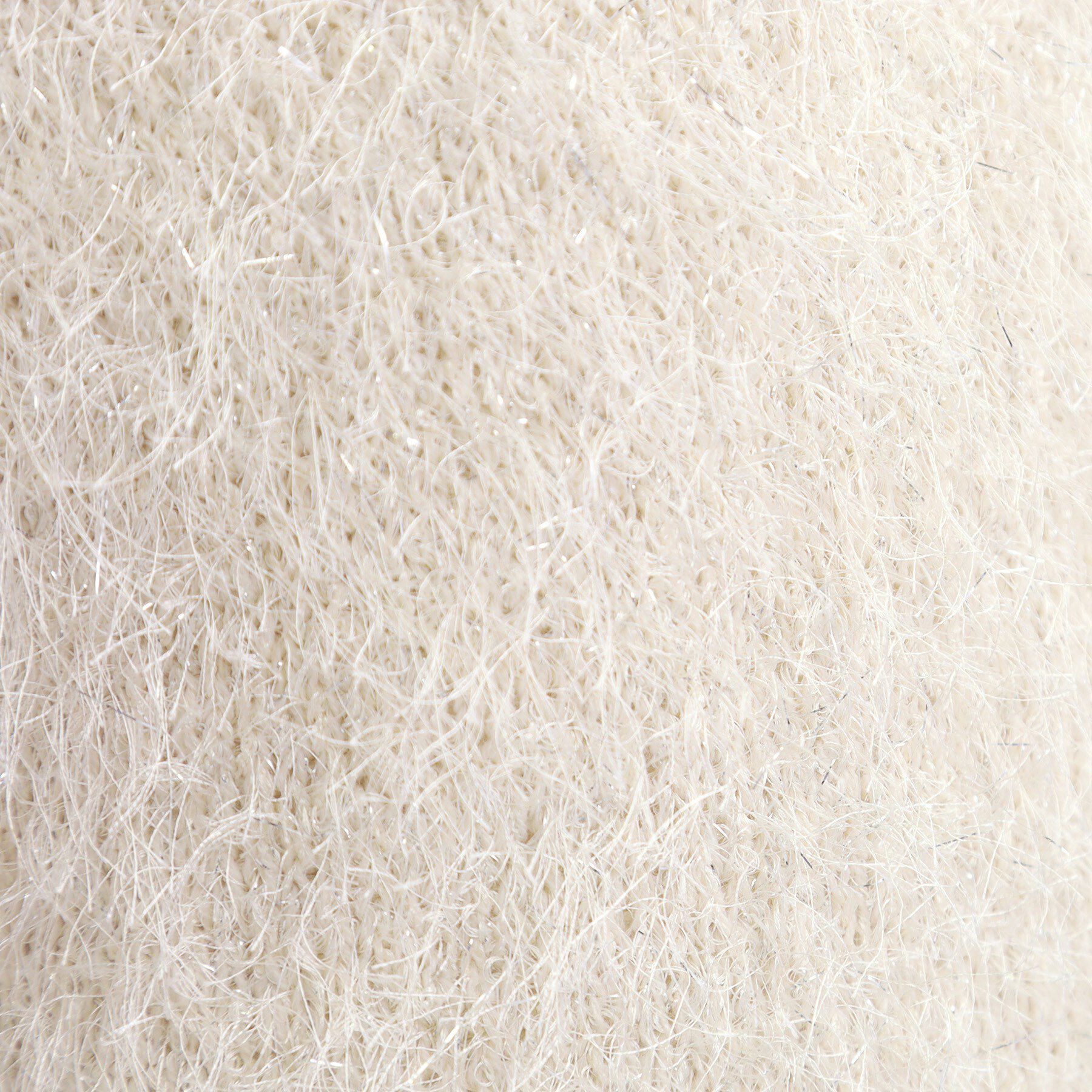 SHOO･LA･RUE「【2点セット/S-LL】大人のフェミニンカジュアルに ラメシャギーニットベスト+ロンT」|ニット・セーター|