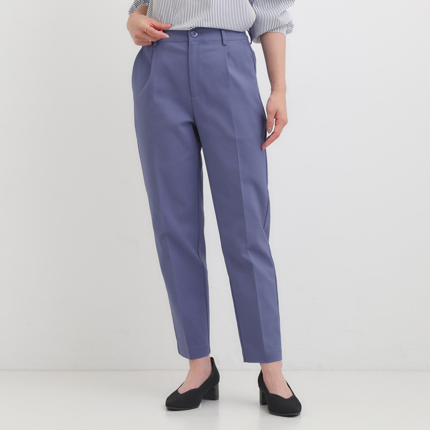 SHOO･LA･RUE「【洗濯機可/S-3L/美脚シルエット】ソフトスティックパンツ」|その他|