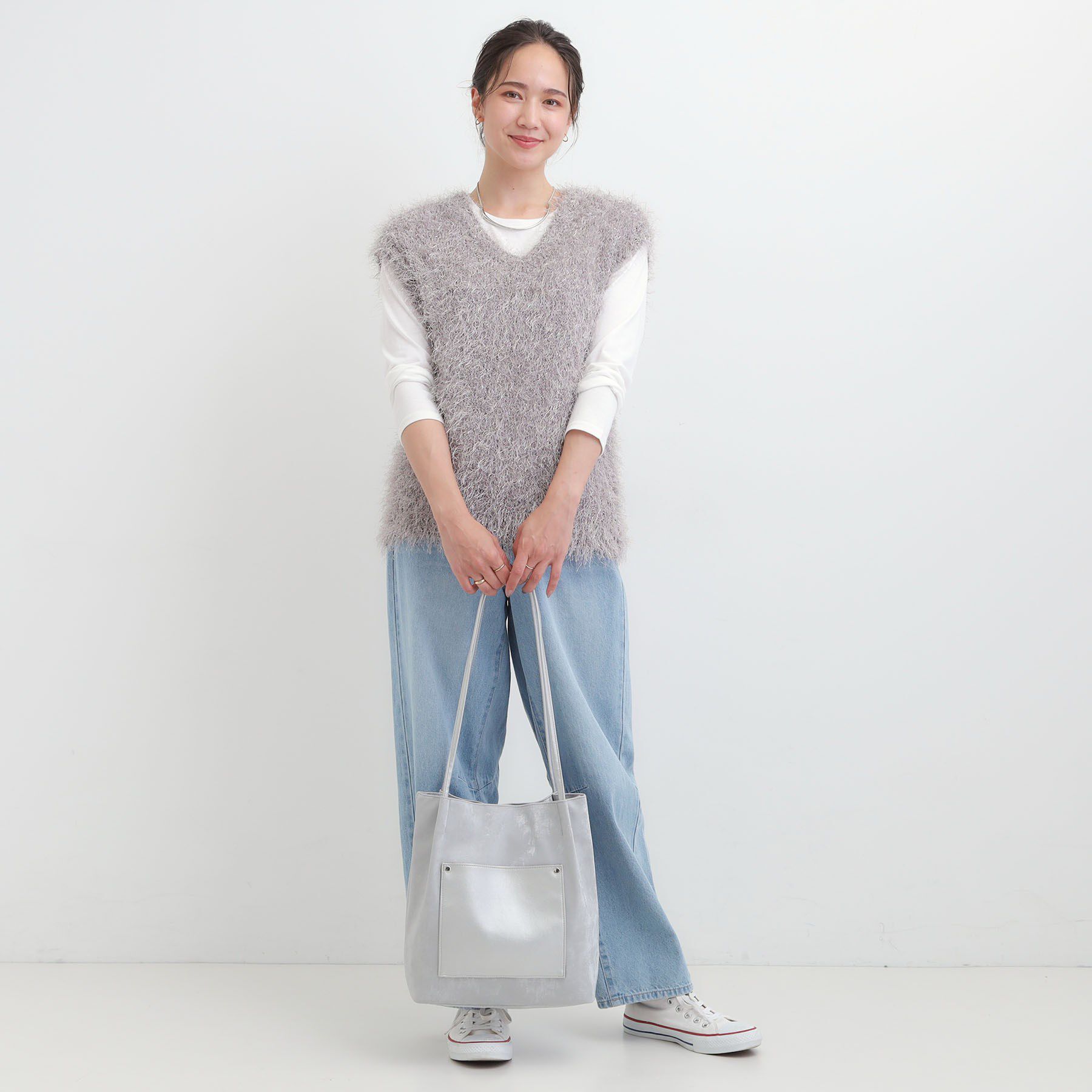 SHOO･LA･RUE「つまみハンドルトートバッグ」|トートバッグ|