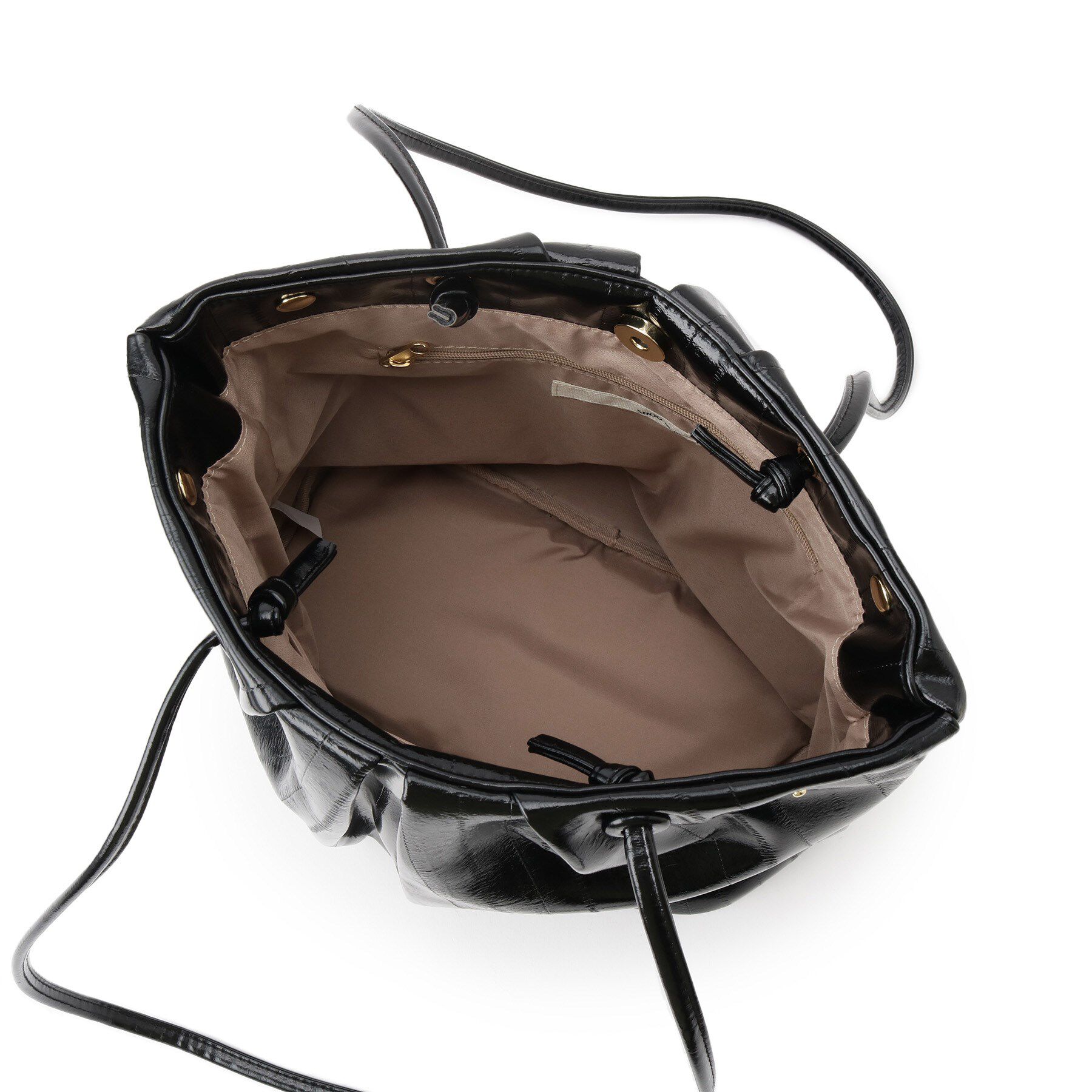 SHOO･LA･RUE「イールレザー風サイドスナップトートバッグ」|トートバッグ|