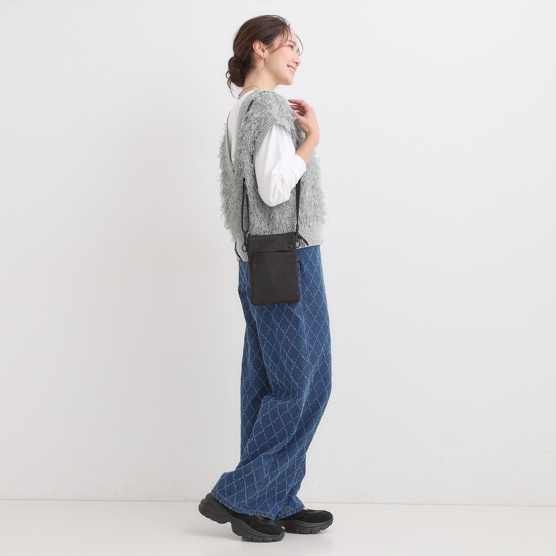 SHOO･LA･RUE「【撥水】2層ミニショルダーバッグ」|ショルダー・メッセンジャー|