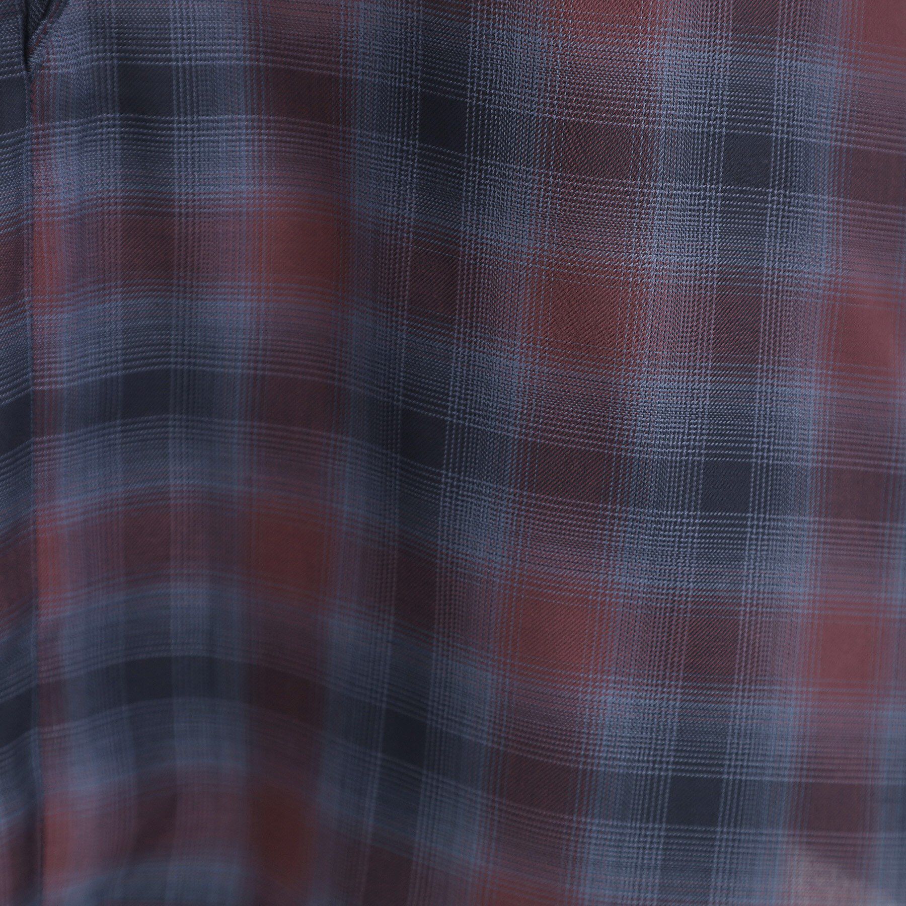 SHOO･LA･RUE「【S-LL】きれいめカジュアルに チェック柄フリルブラウス」|シャツ・ブラウス|