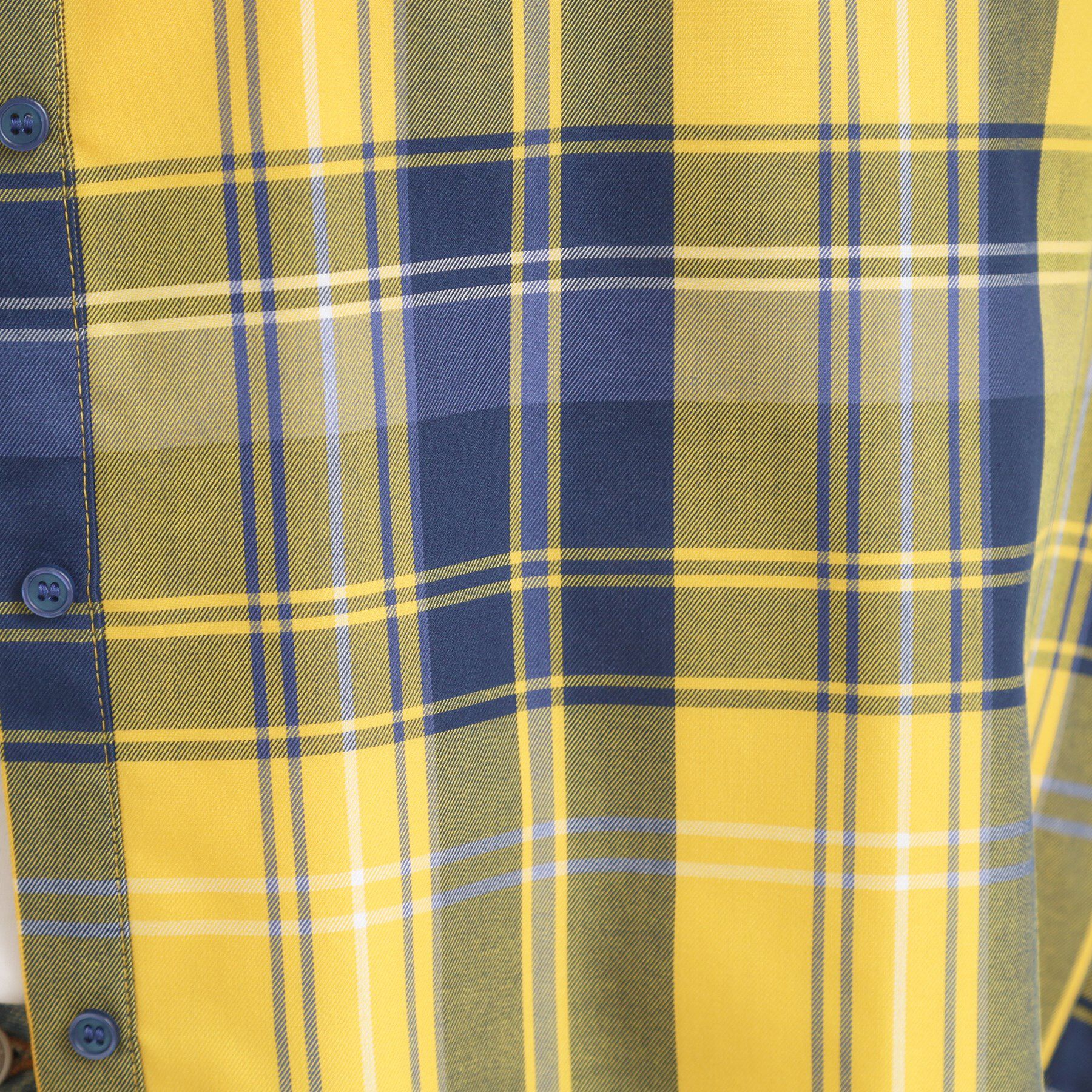 SHOO･LA･RUE「【洗濯機可/S-LL】程よいゆとりと抜け感 大人のチェックシャツ」|シャツ・ブラウス|