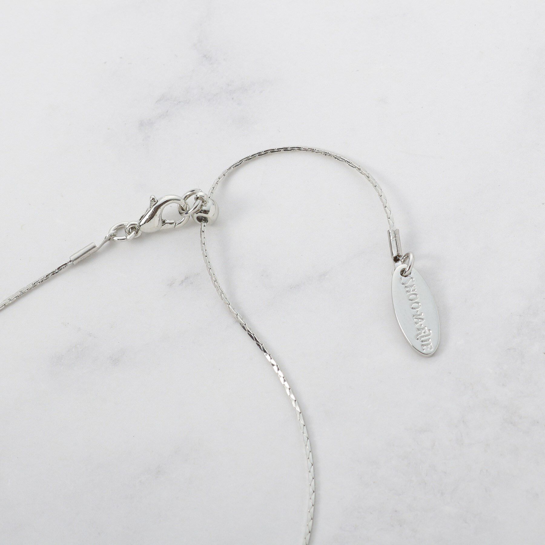 SHOO･LA･RUE「ミニダブルリングネックレス」|ネックレス|