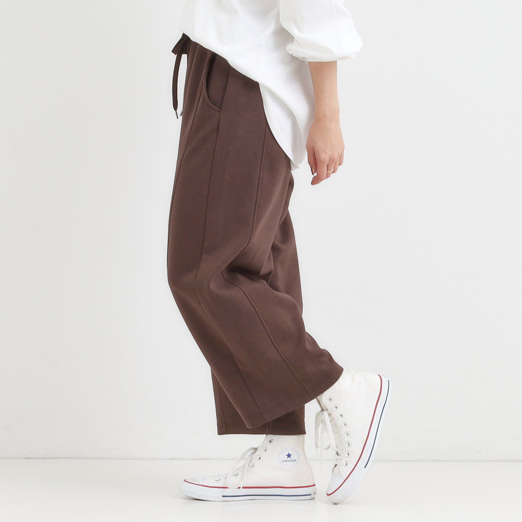 SHOO･LA･RUE「ダンボールスウェットカーブパンツ」|その他|