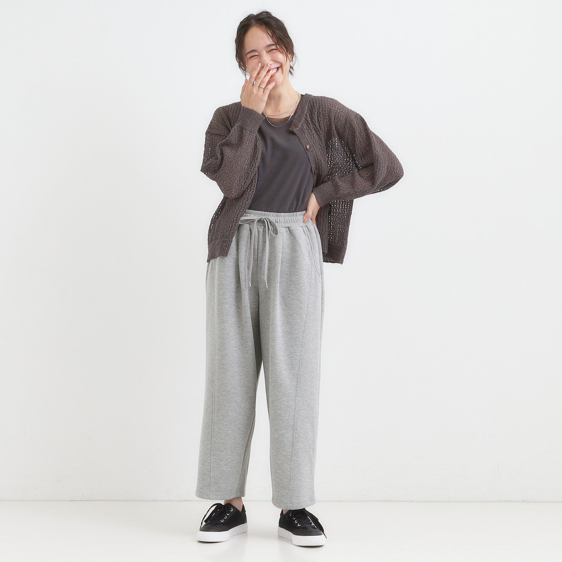 SHOO･LA･RUE「ダンボールスウェットカーブパンツ」|その他|