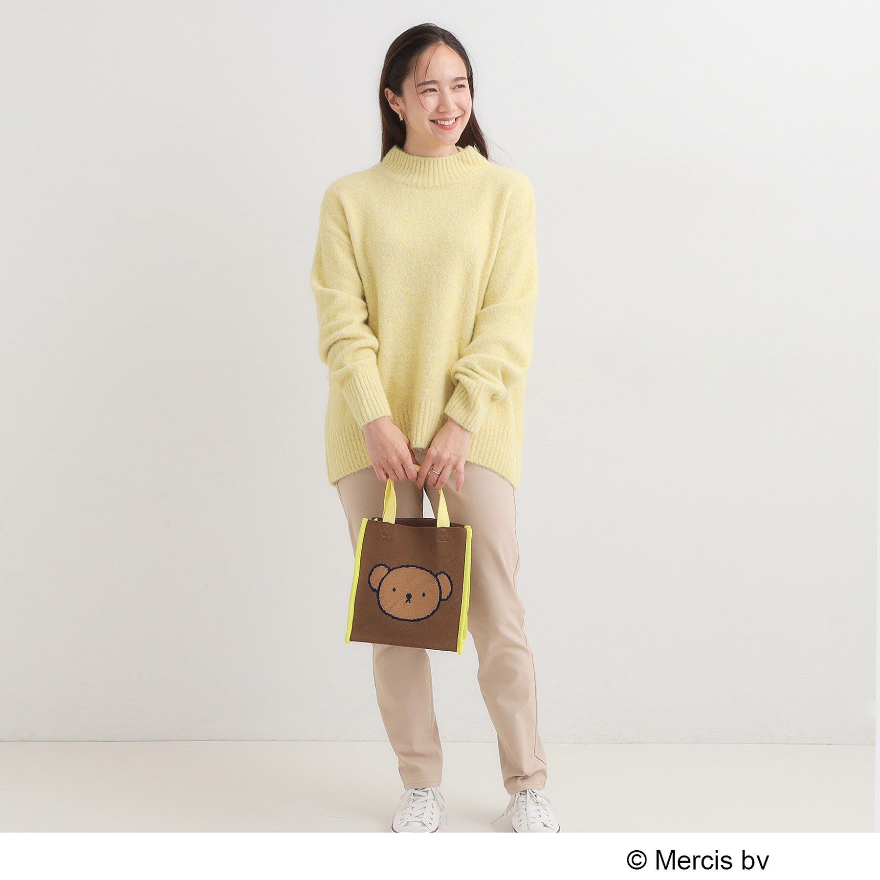 SHOO･LA･RUE「【ミッフィー】ニッティングトート」|トートバッグ|