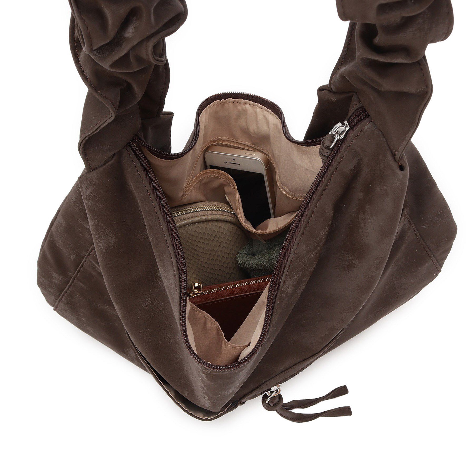 SHOO･LA･RUE「ハンドルフリルショルダーバッグ」|ショルダー・メッセンジャー|