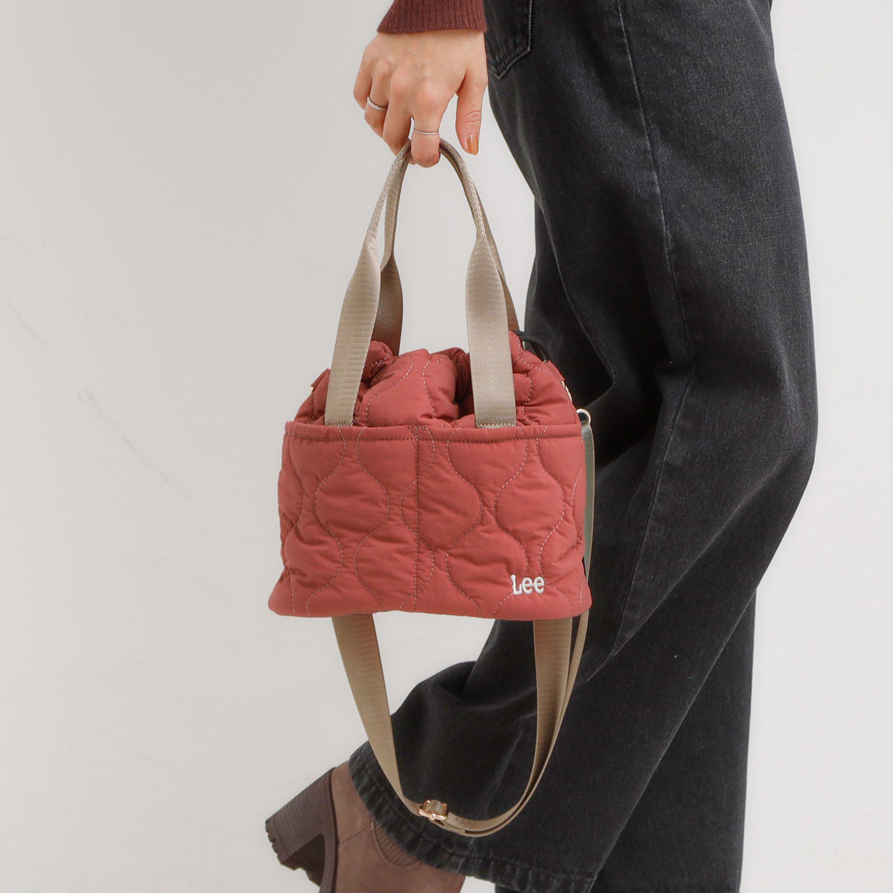 SHOO･LA･RUE「【Lee別注】巾着ショルダーバッグ」|ショルダー・メッセンジャー|