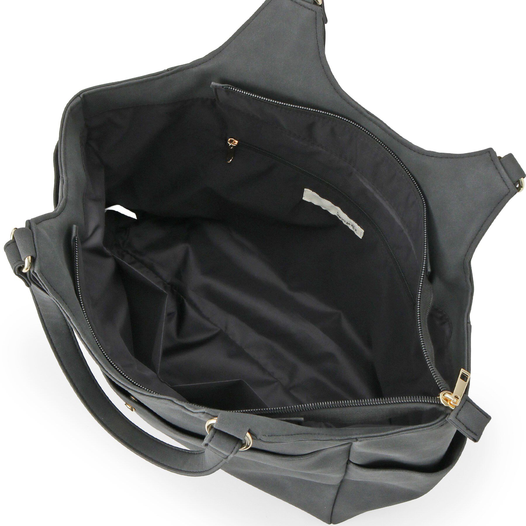 SHOO･LA･RUE「スエード調8ポケットトートバッグ」|トートバッグ|