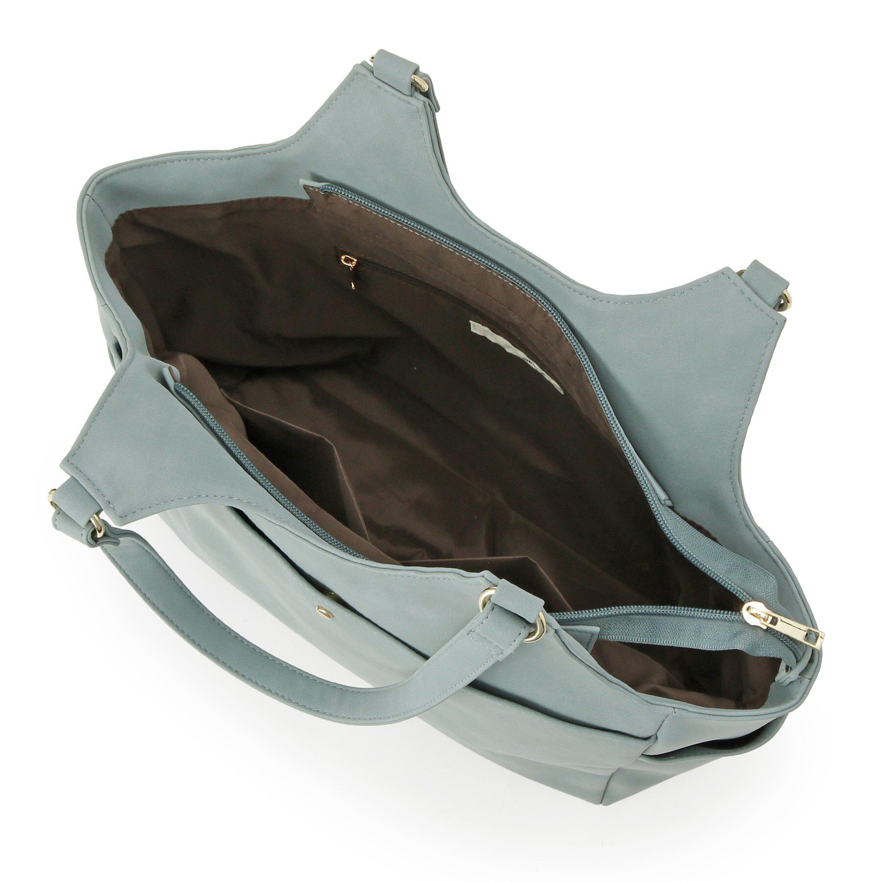 SHOO･LA･RUE「スエード調8ポケットトートバッグ」|トートバッグ|