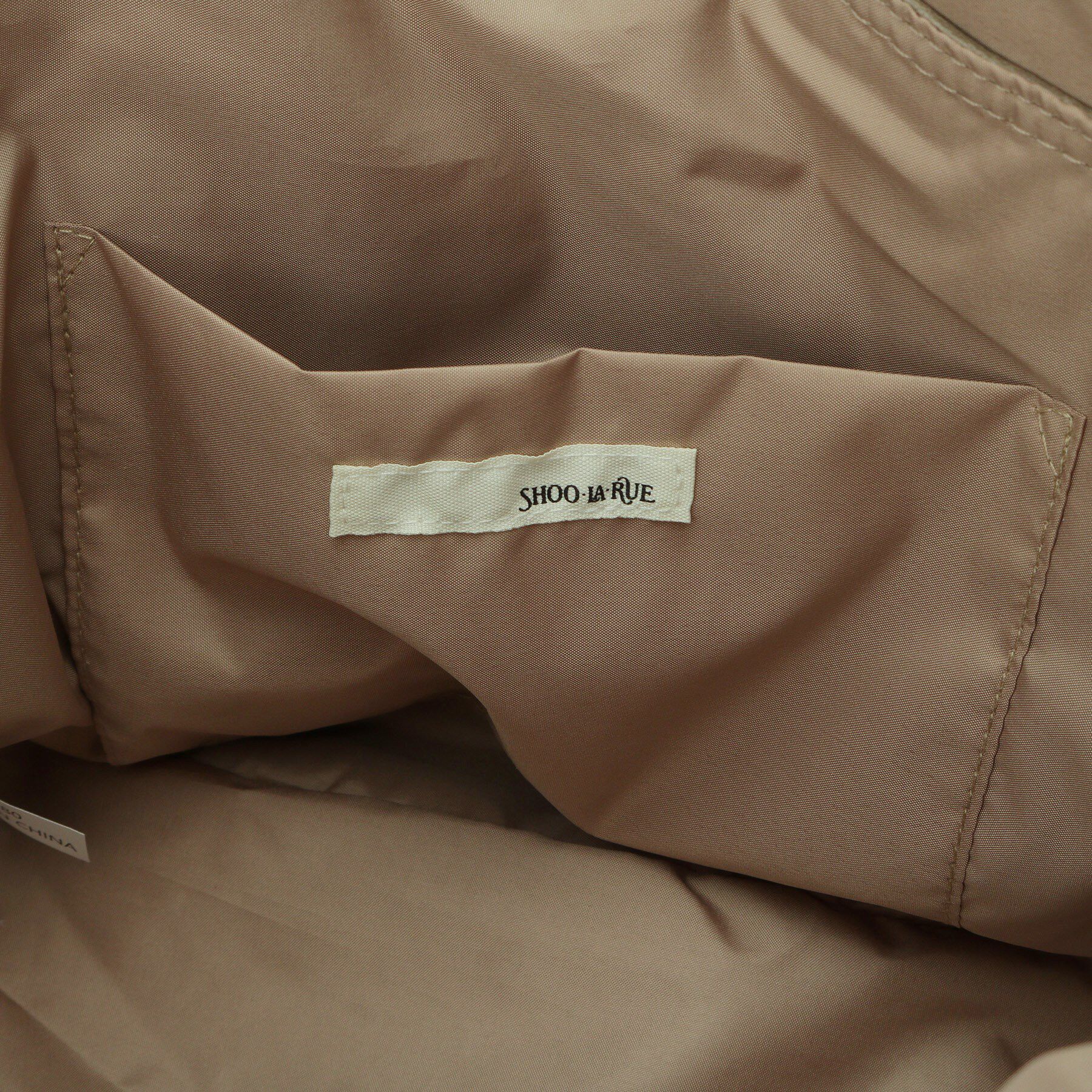 SHOO･LA･RUE「あおりポケットバルーントートバッグ」|トートバッグ|