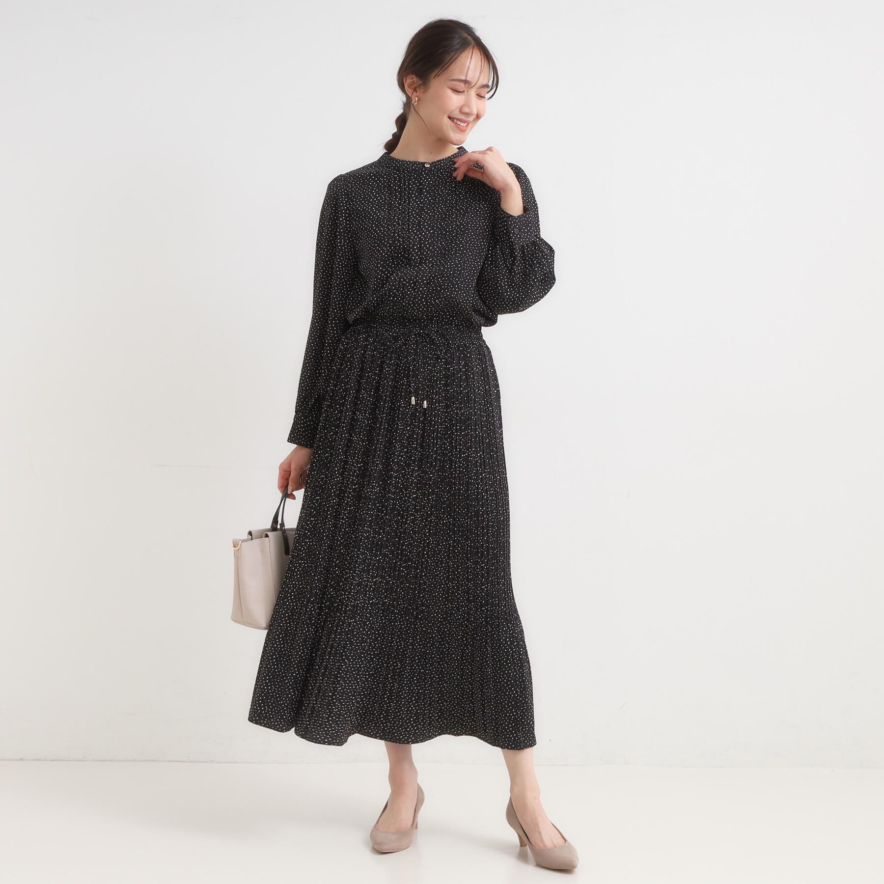 SHOO･LA･RUE「【セットアップ可】大人上品な アソートプリーツスカート」|スカート|