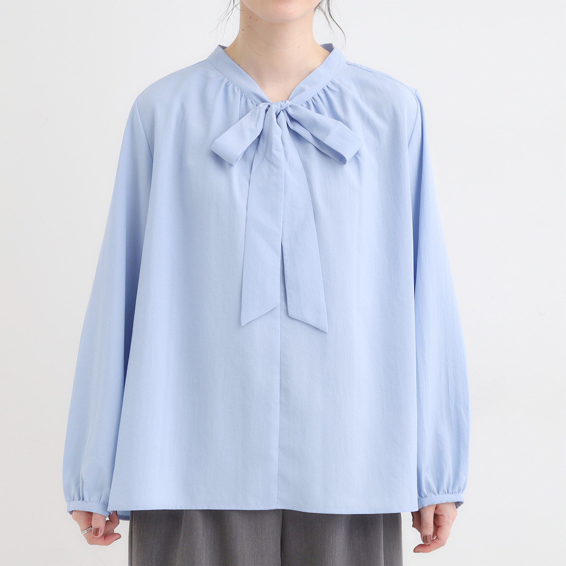 SHOO･LA･RUE「リボンブラウス」|シャツ・ブラウス|