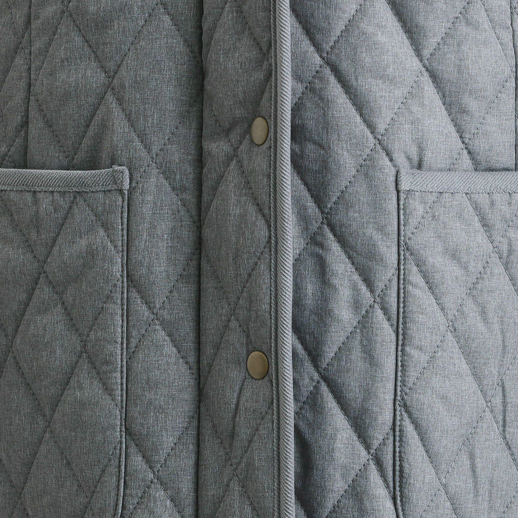 SHOO･LA･RUE「【撥水/フード取り外し可】自然にくびれる あったかダイヤ柄キルトコート【CIRCRIC】」|ダウン|