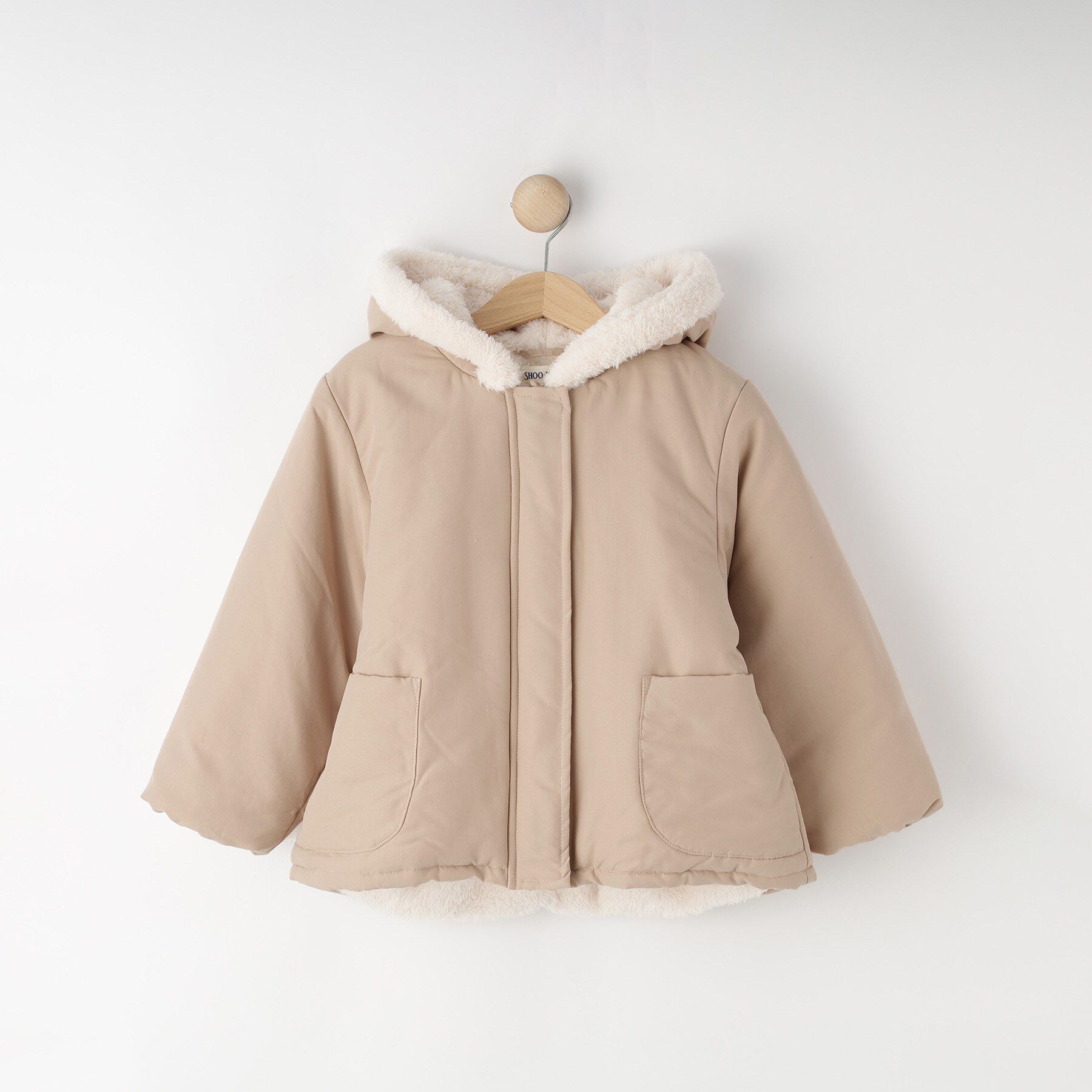 SHOO･LA･RUE「【100-120cm】こびとフードブルゾン」|ブルゾン・スタジャン|ピンクベージュ(05