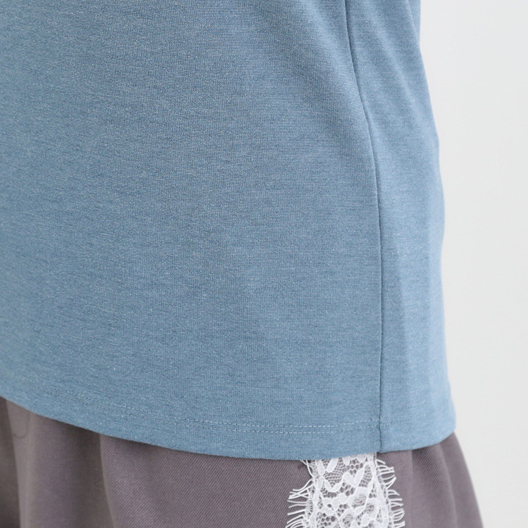 SHOO･LA･RUE「ラメスムースハイネックインナー」|Tシャツ・カットソー|