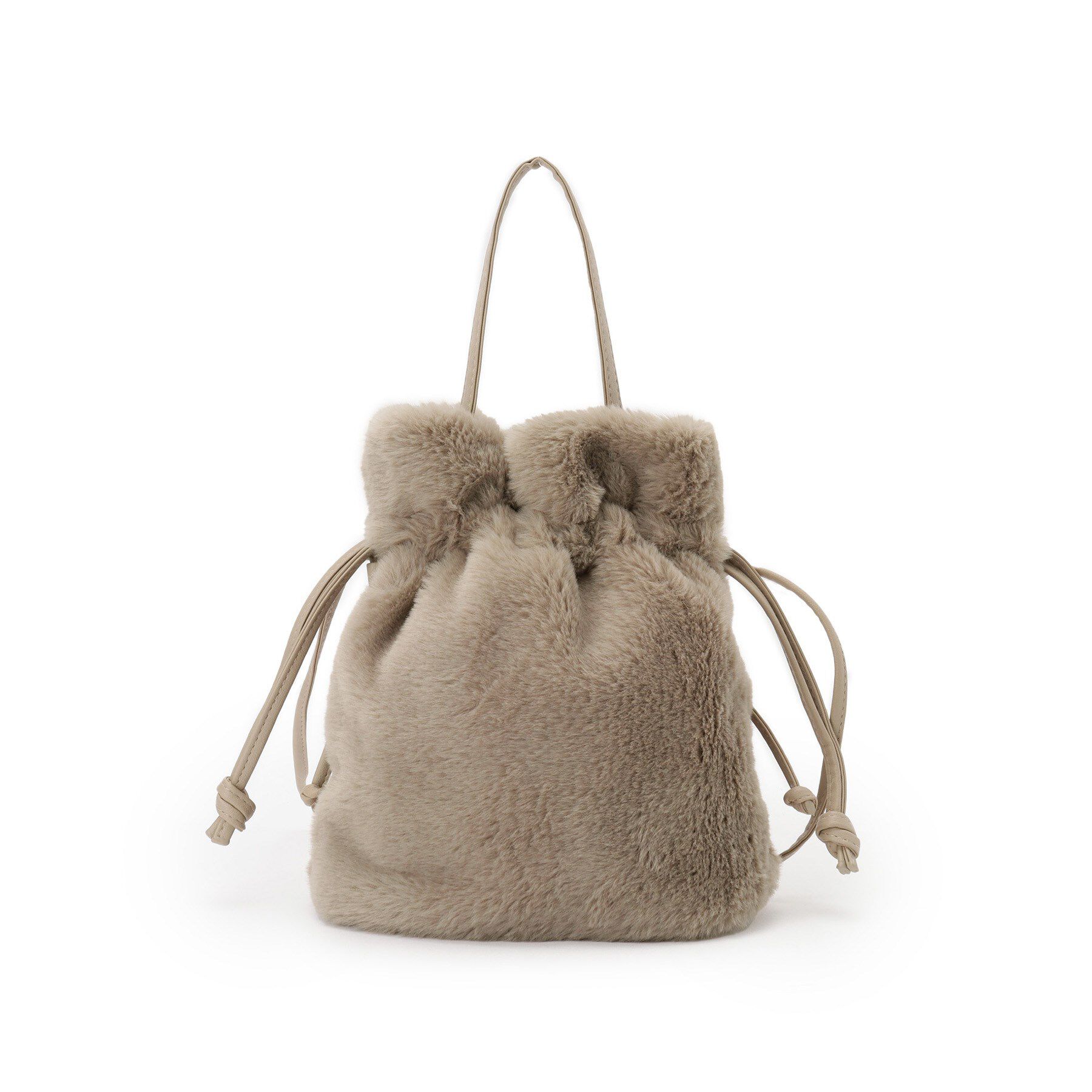 SHOO･LA･RUE「フェイクファー巾着ショルダーバッグ」|ショルダー・メッセンジャー|