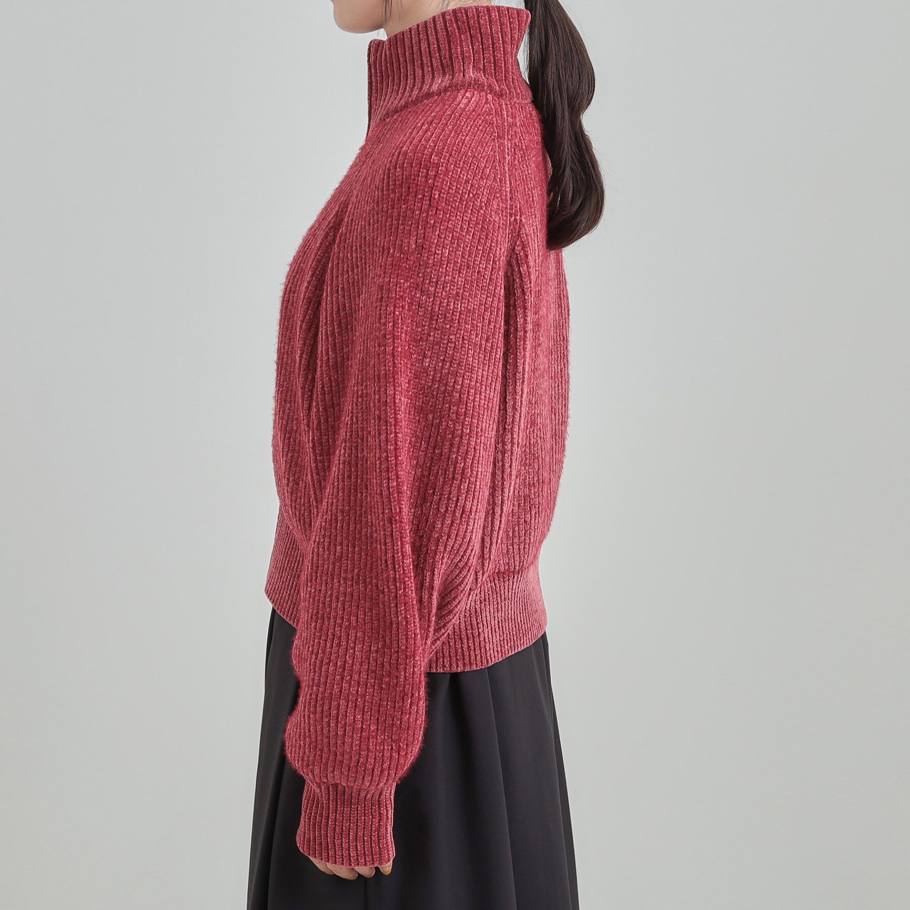 SHOO･LA･RUE「フェザーストライプモールブルゾン」|ブルゾン・スタジャン|