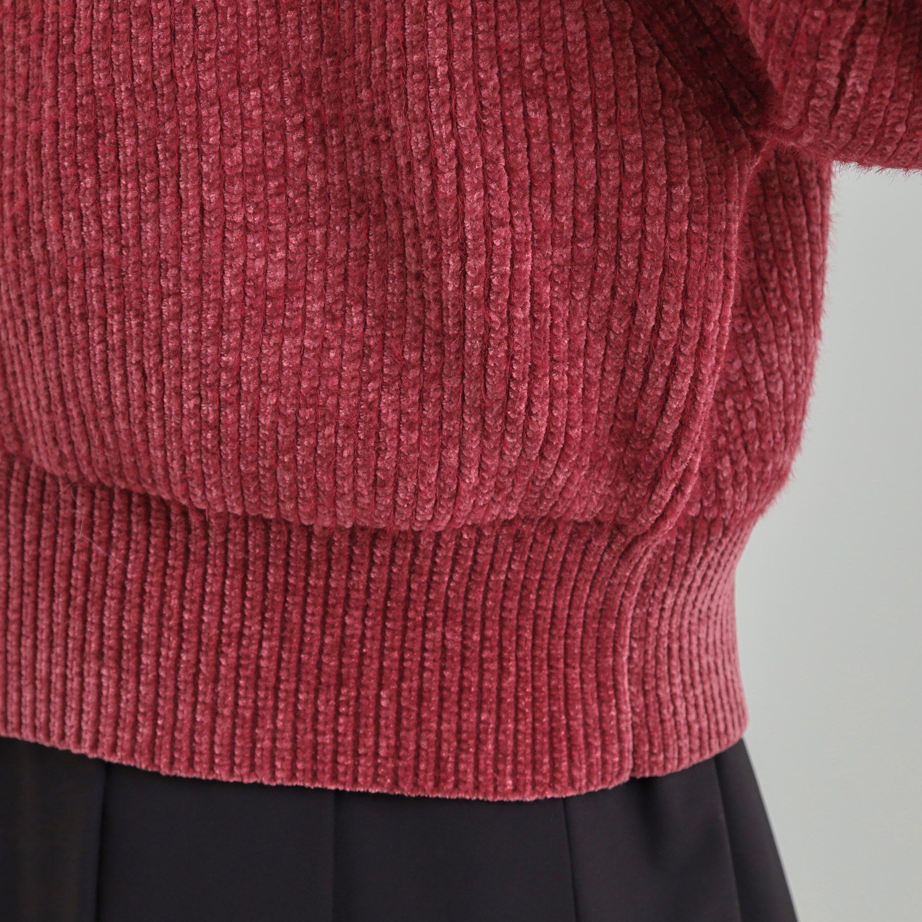 SHOO･LA･RUE「フェザーストライプモールブルゾン」|ブルゾン・スタジャン|