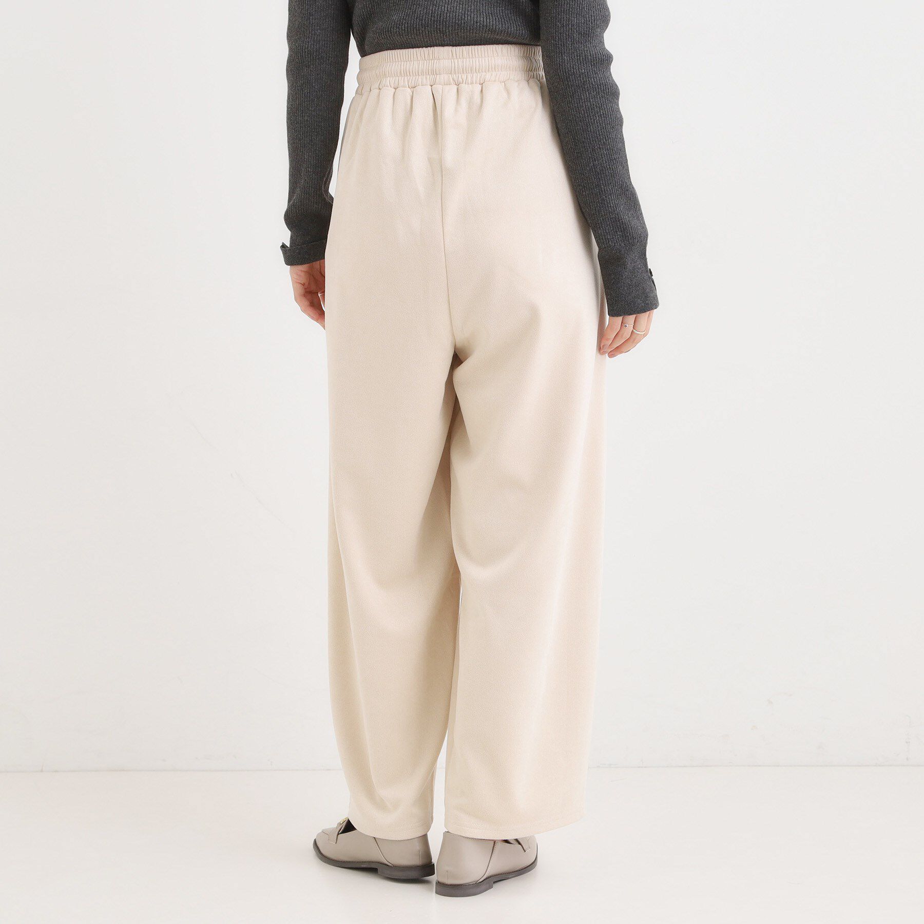 SHOO･LA･RUE「スエード調カーブパンツ」|その他|