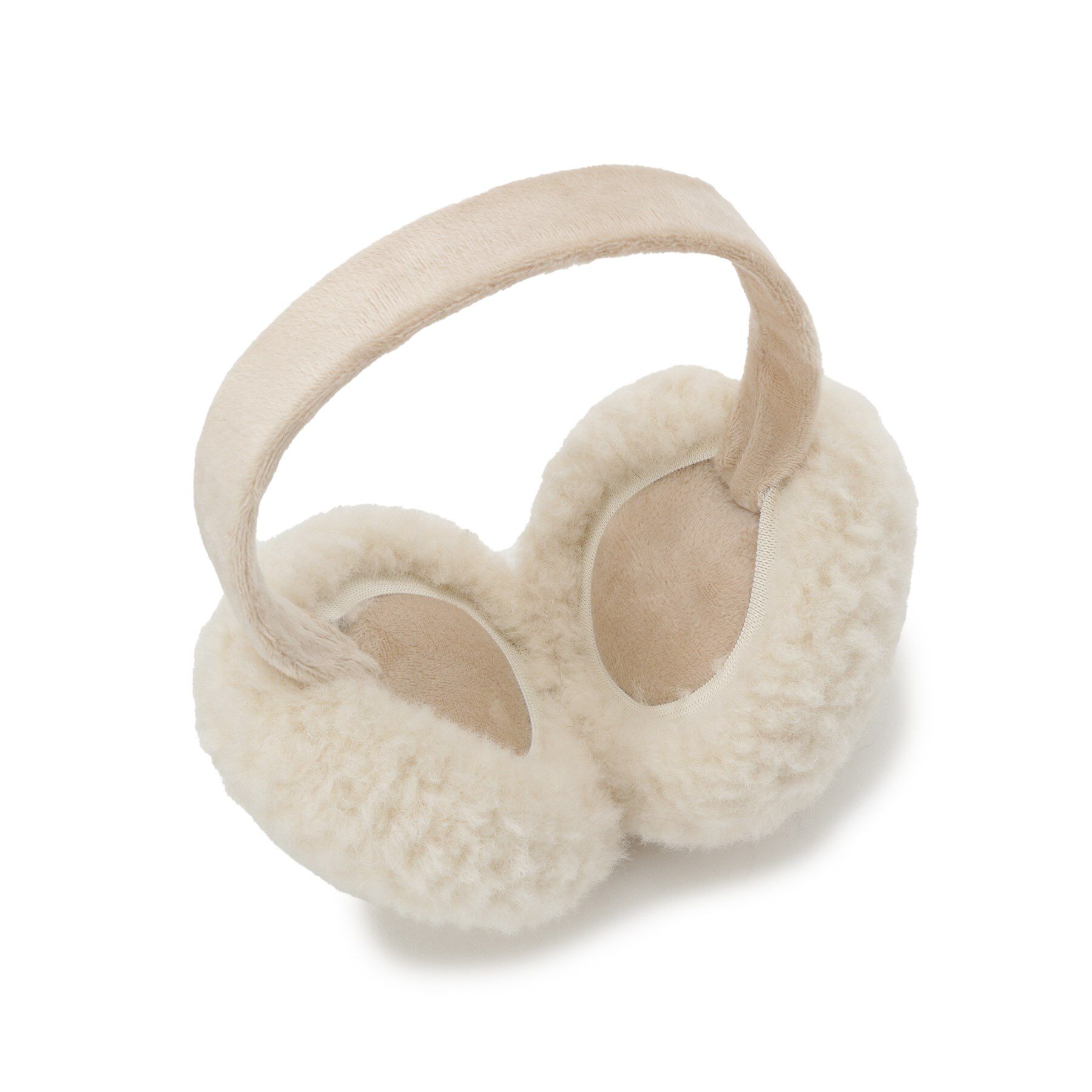 SHOO･LA･RUE「【折りたたみ】ボアイヤマフ」|イヤーマフ|