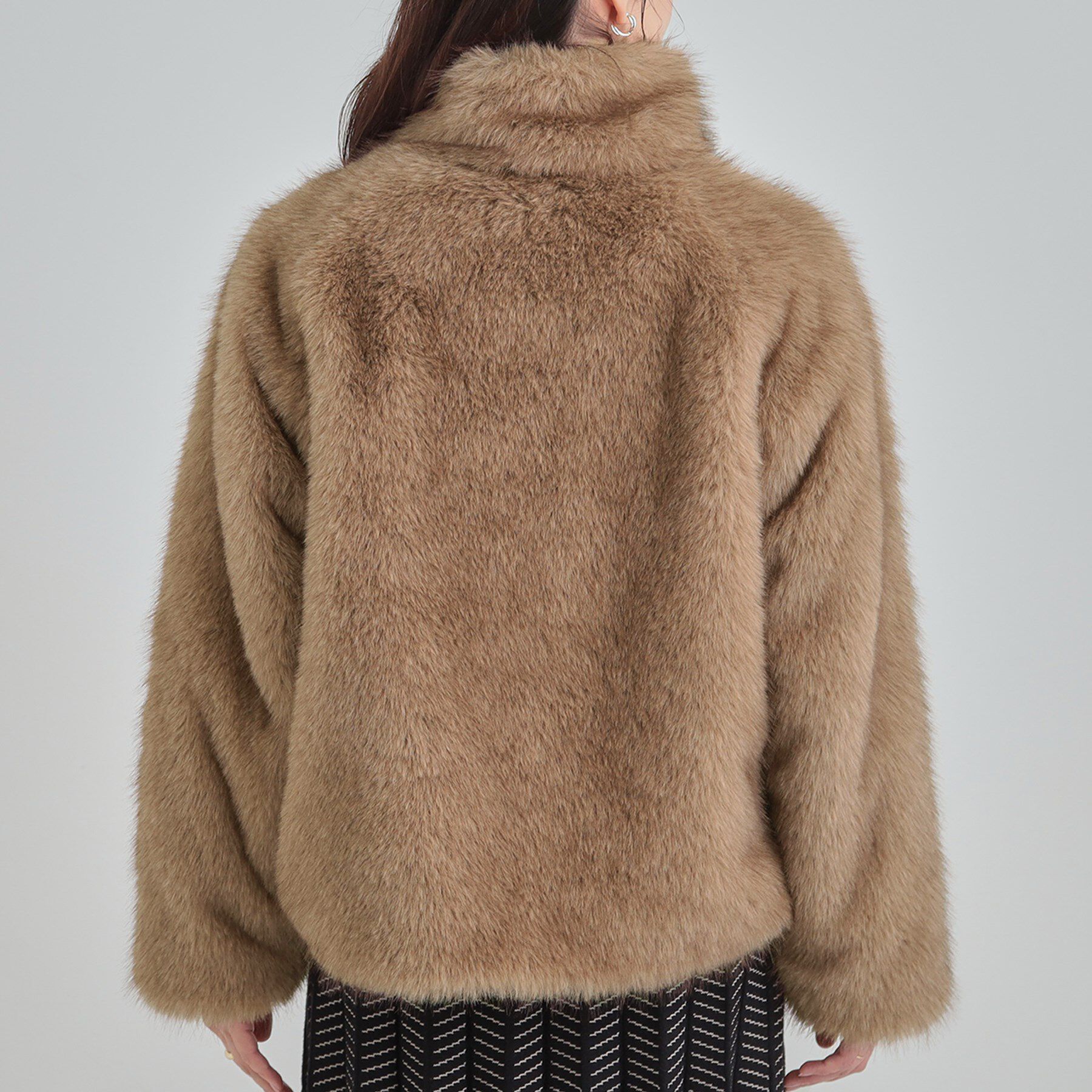 SHOO･LA･RUE「フェイクファーブルゾン」|ブルゾン・スタジャン|