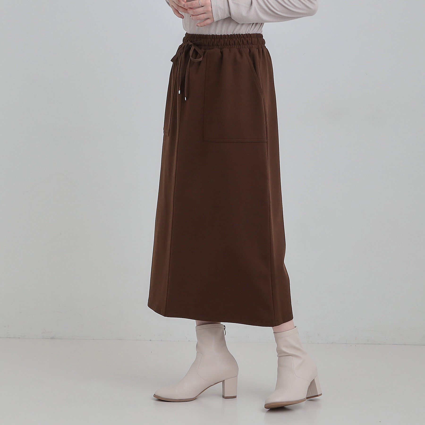 SHOO･LA･RUE「【あったか】ベイカー風スカート」|スカート|