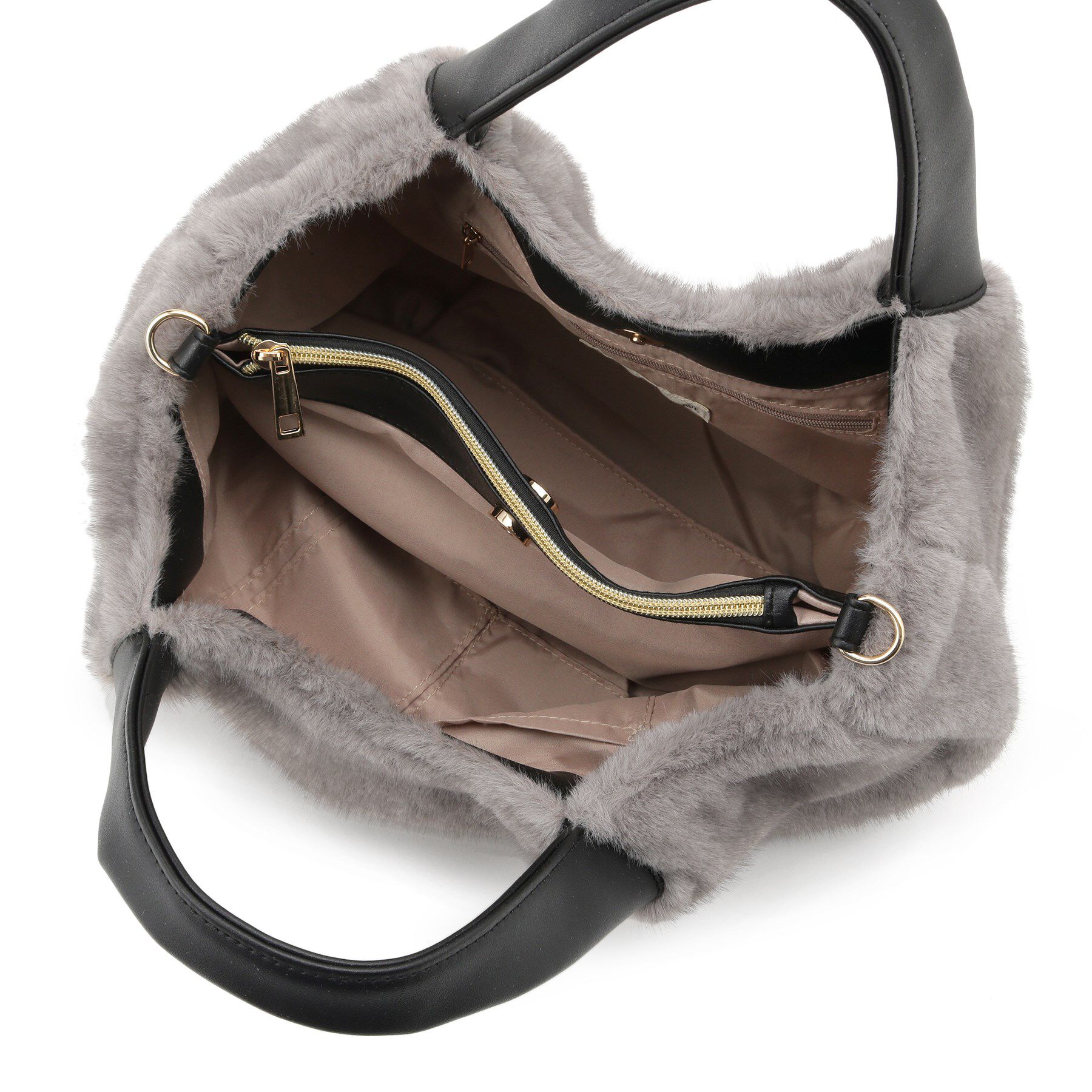 SHOO･LA･RUE「ファー2層2WAYトートバッグ」|トートバッグ|