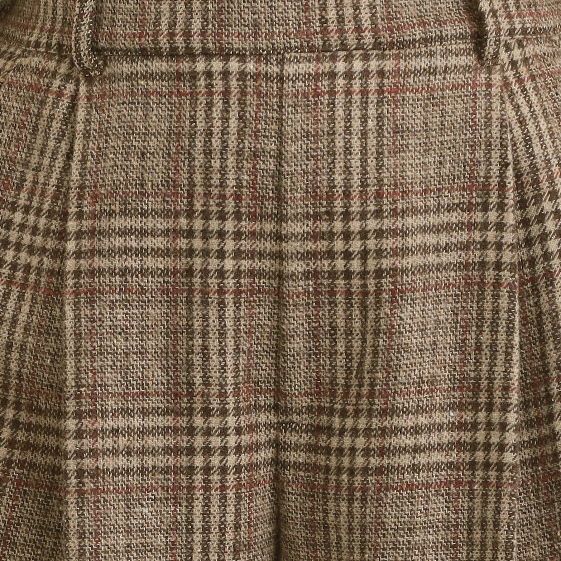 SHOO･LA･RUE「【あったか】脚のラインをきれいに魅せる チェック柄ワイドパンツ」|その他|