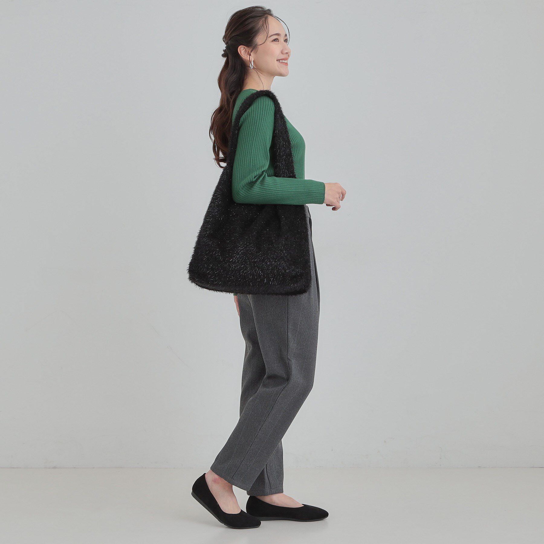 SHOO･LA･RUE「ラメトートバッグ」|トートバッグ|