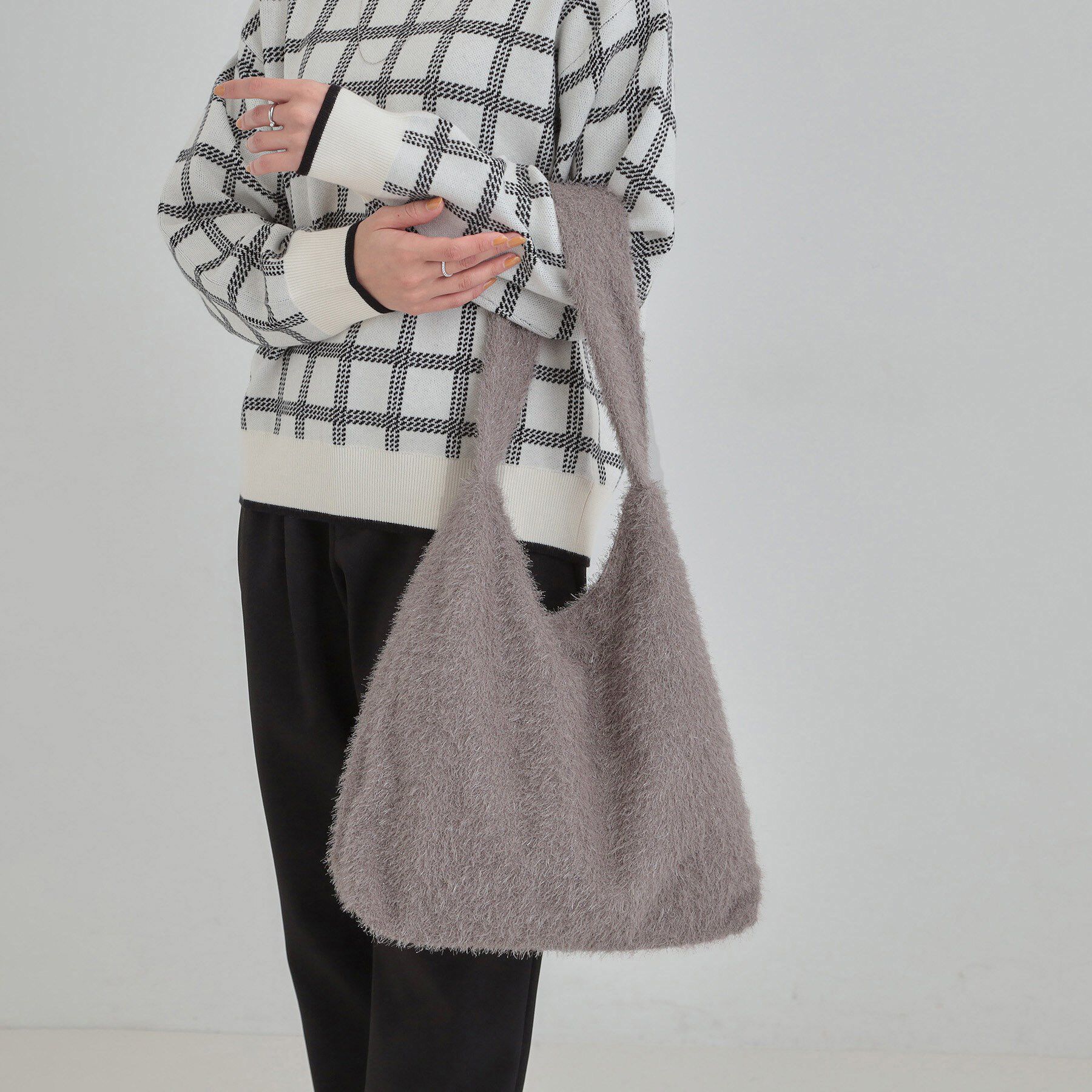 SHOO･LA･RUE「ラメトートバッグ」|トートバッグ|