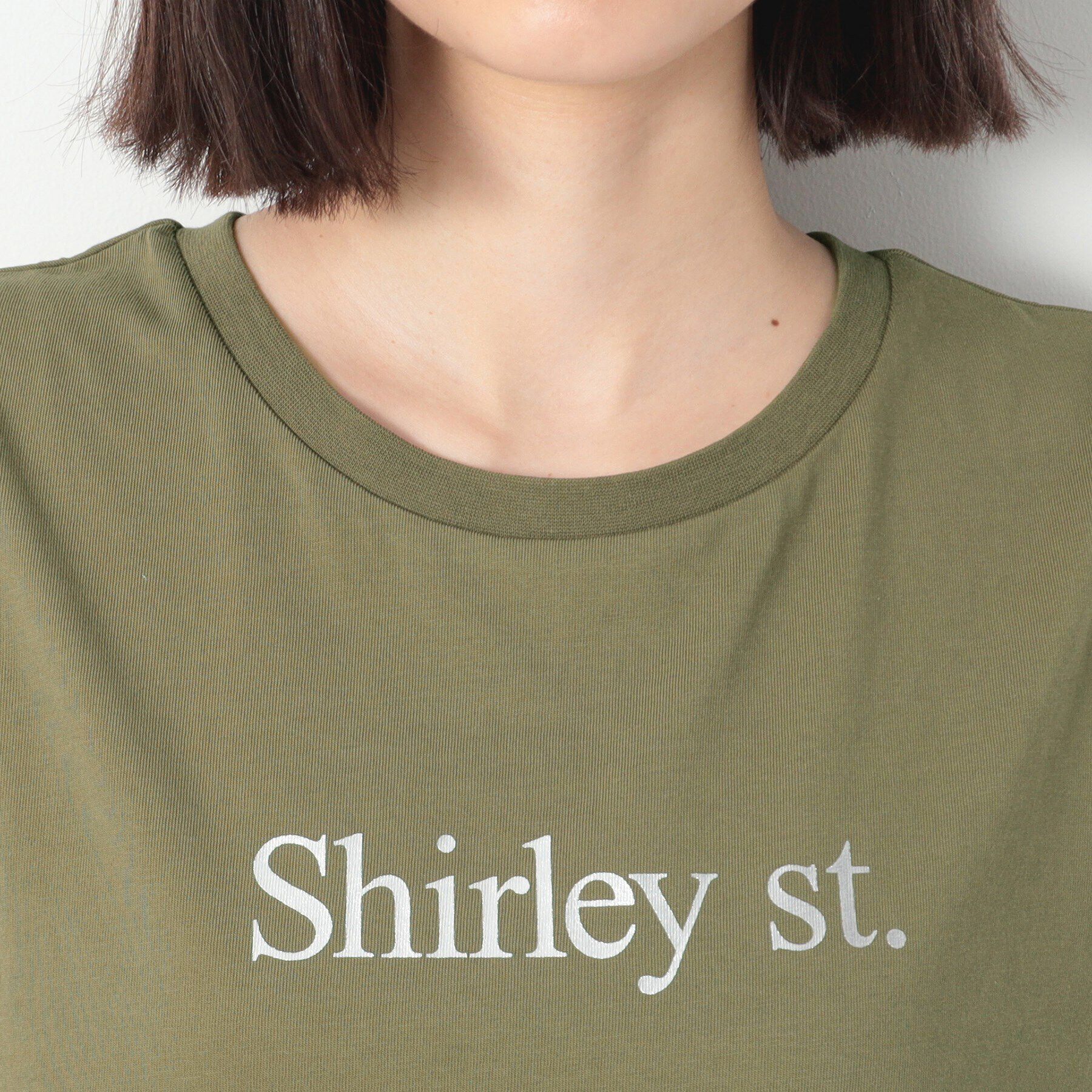 Dessin「箔ロゴプリントスリーブレスTシャツ（XS～L）」|Tシャツ・カットソー|