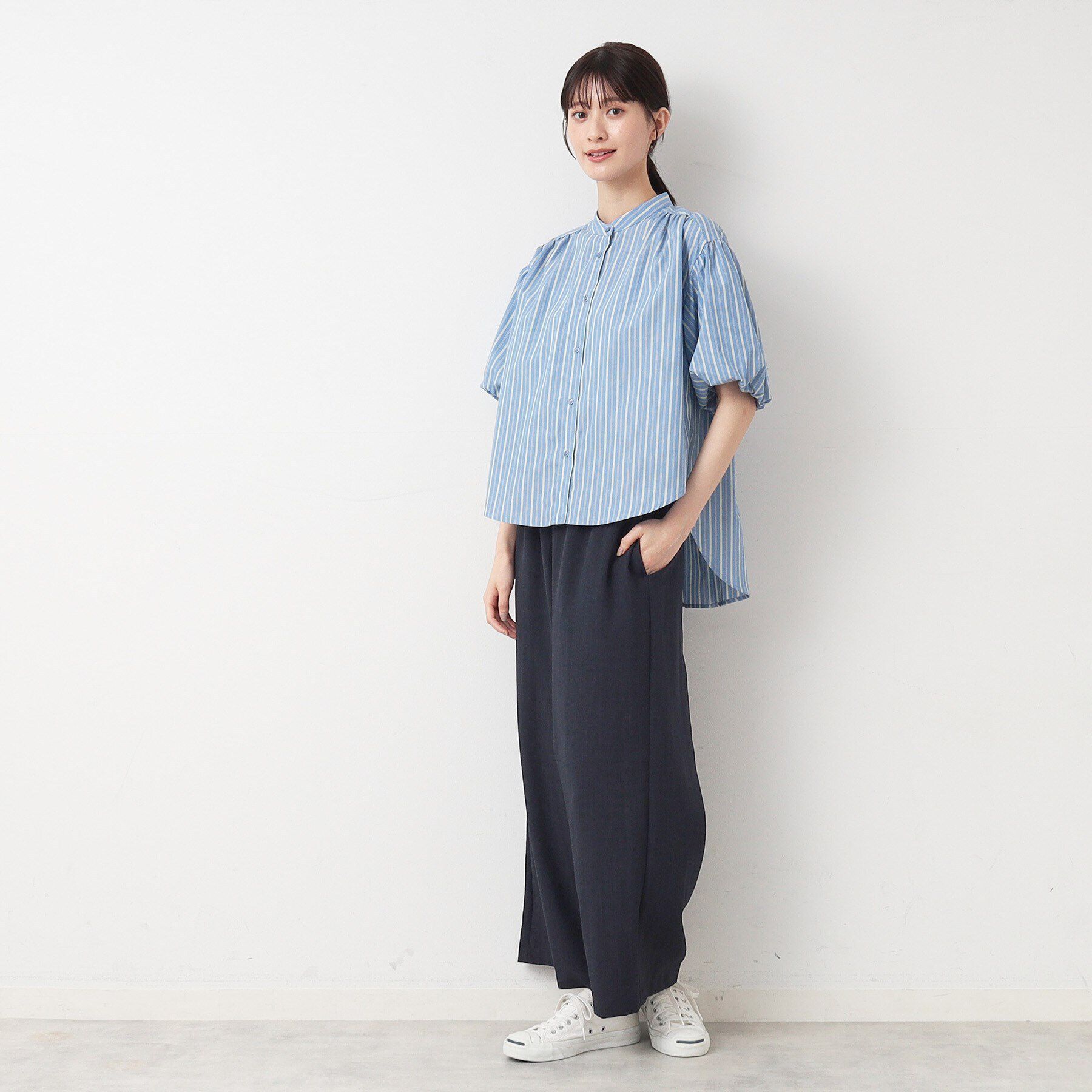 Dessin「【洗える】バルーンスリーブブラウス」|シャツ・ブラウス|