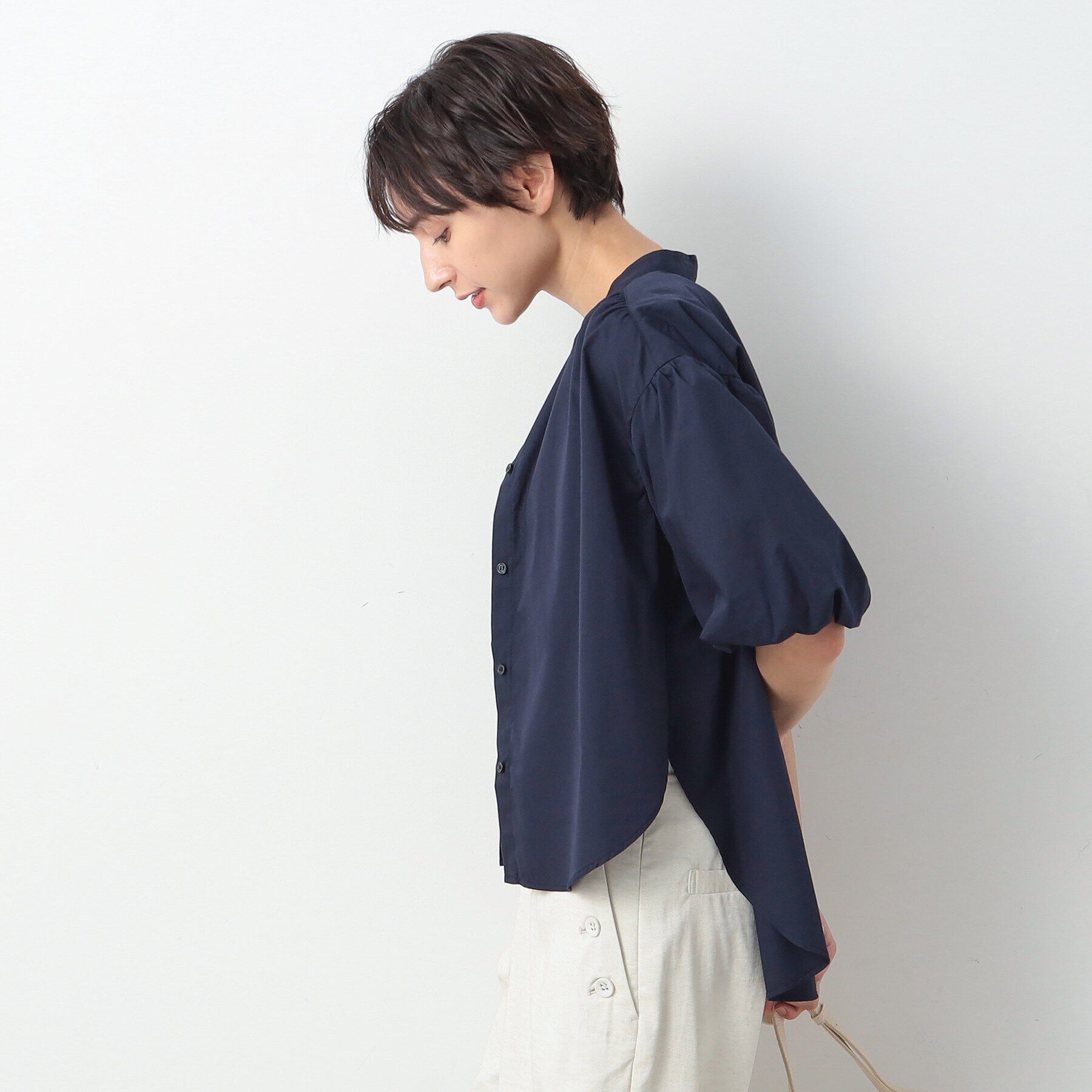 Dessin「【洗える】バルーンスリーブブラウス」|シャツ・ブラウス|