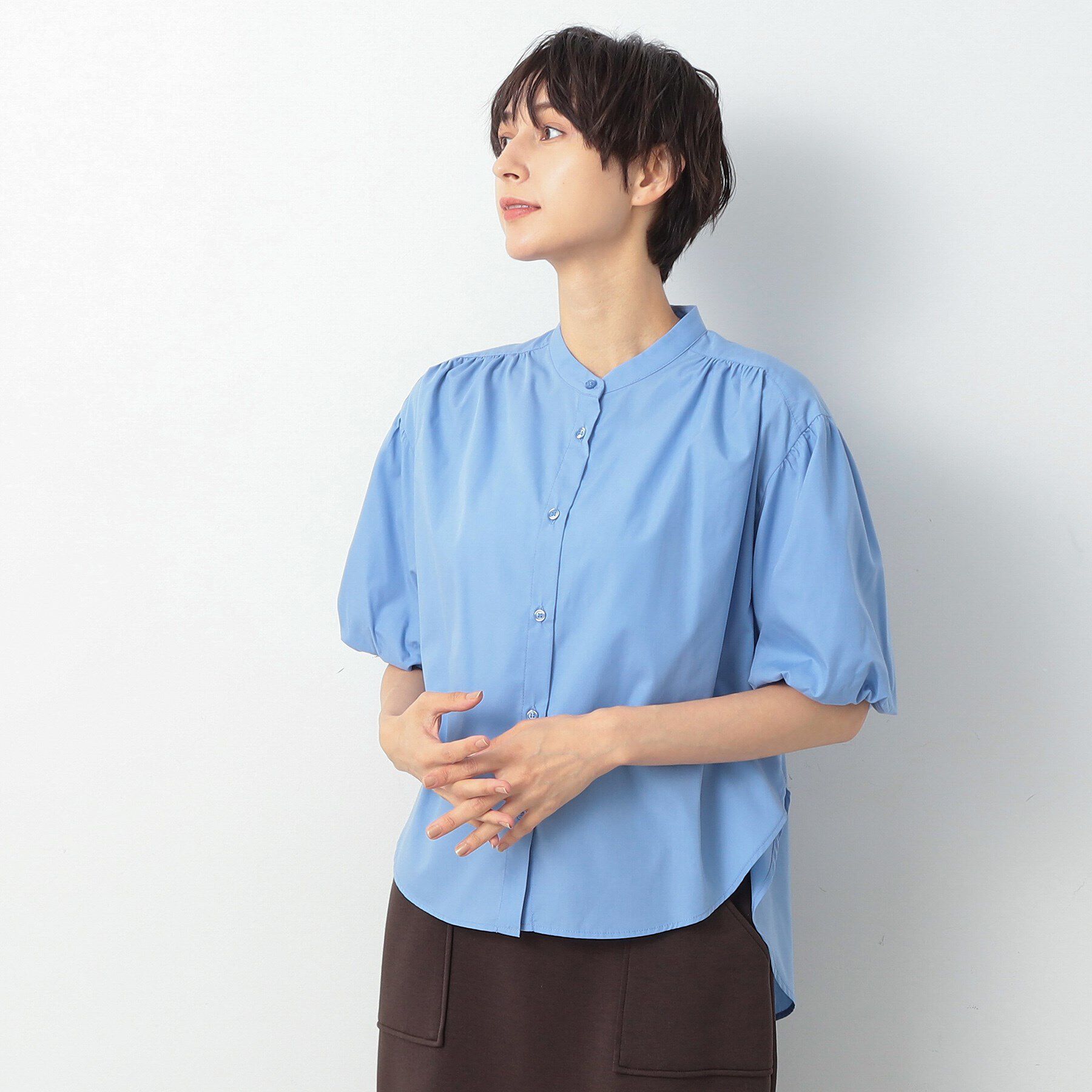 Dessin「【洗える】バルーンスリーブブラウス」|シャツ・ブラウス|