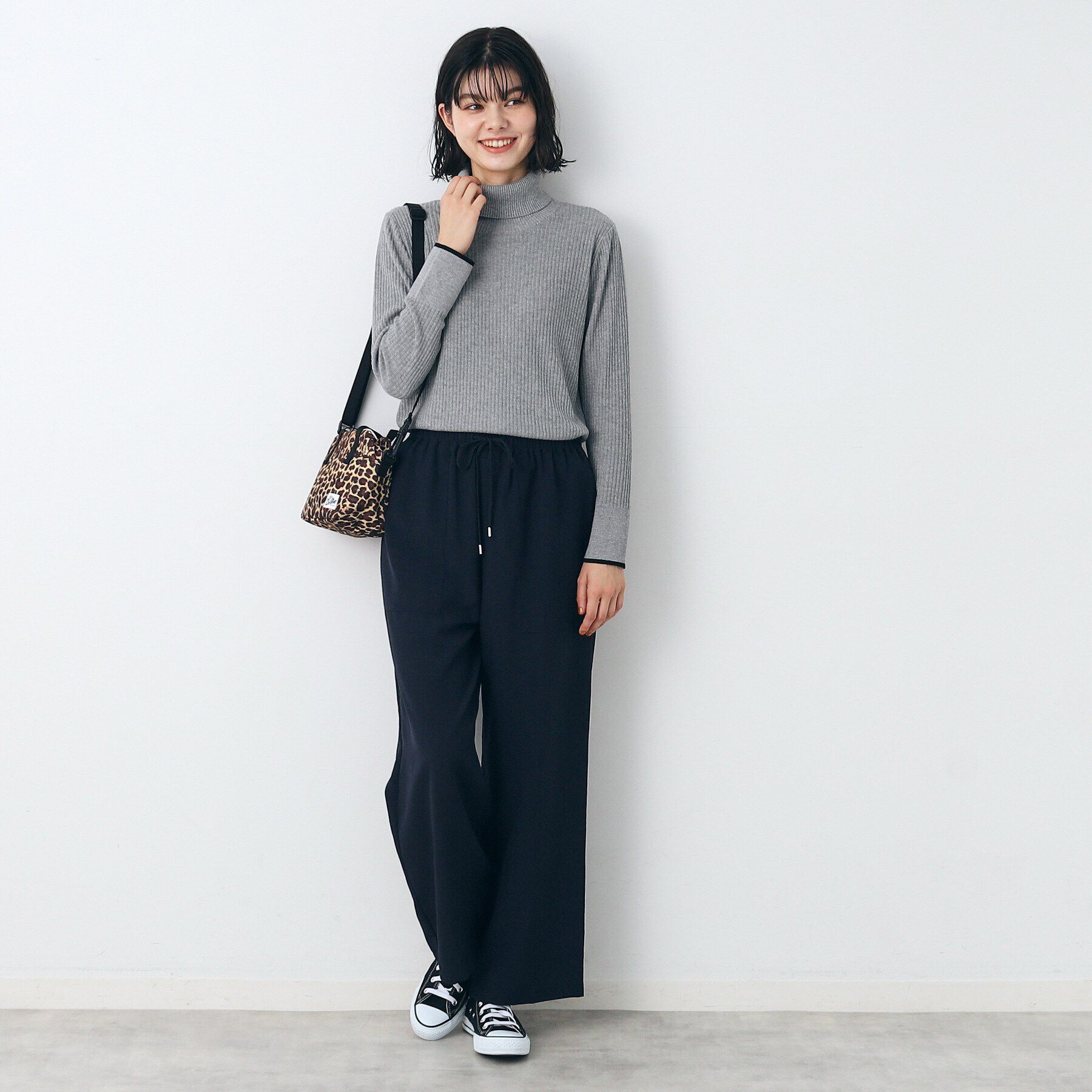 Dessin「【洗える】タートルネックニット（XS～L）」|ニット・セーター|