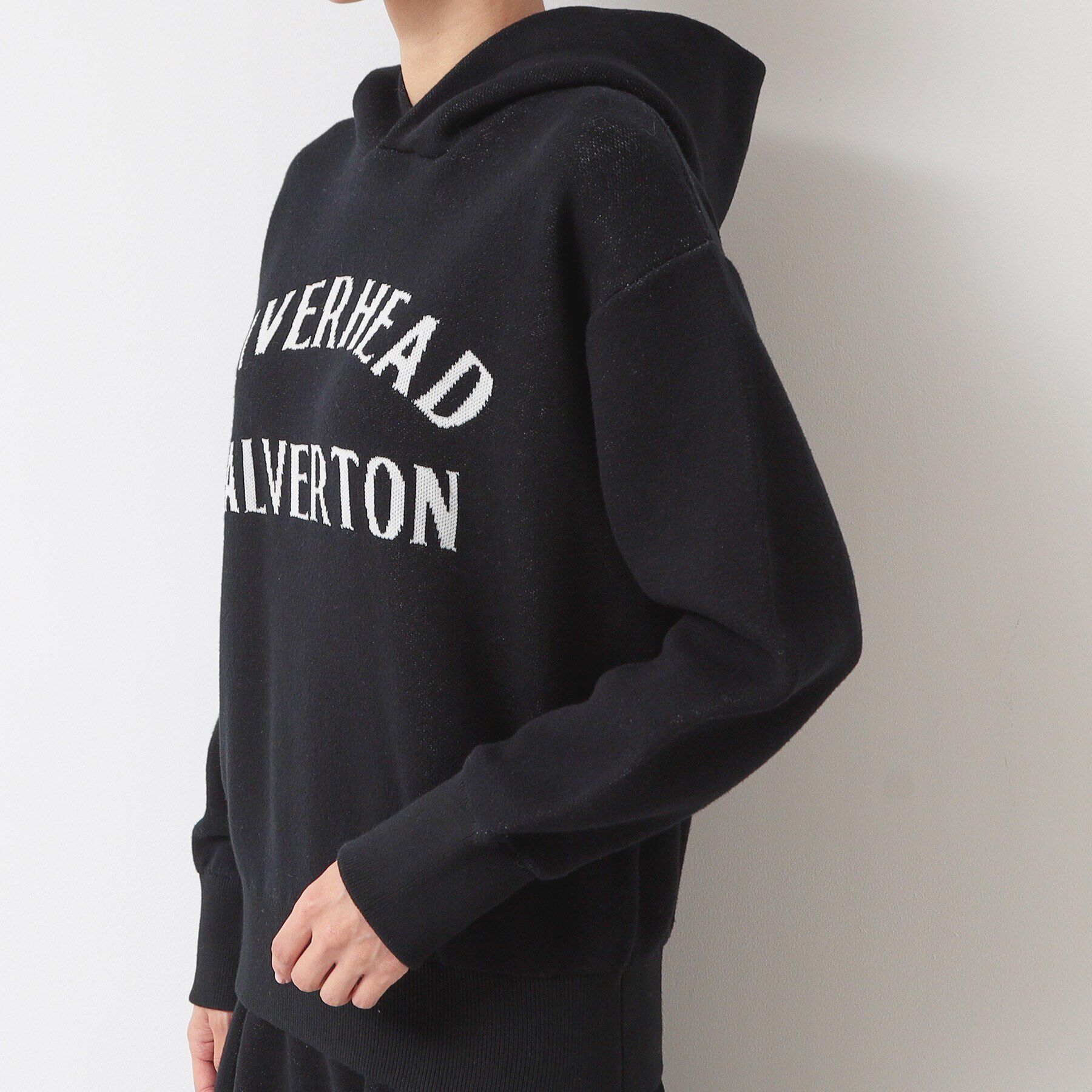 Dessin「【ユニセックス・洗える】ロゴジャカードフーデット」|ニット・セーター|